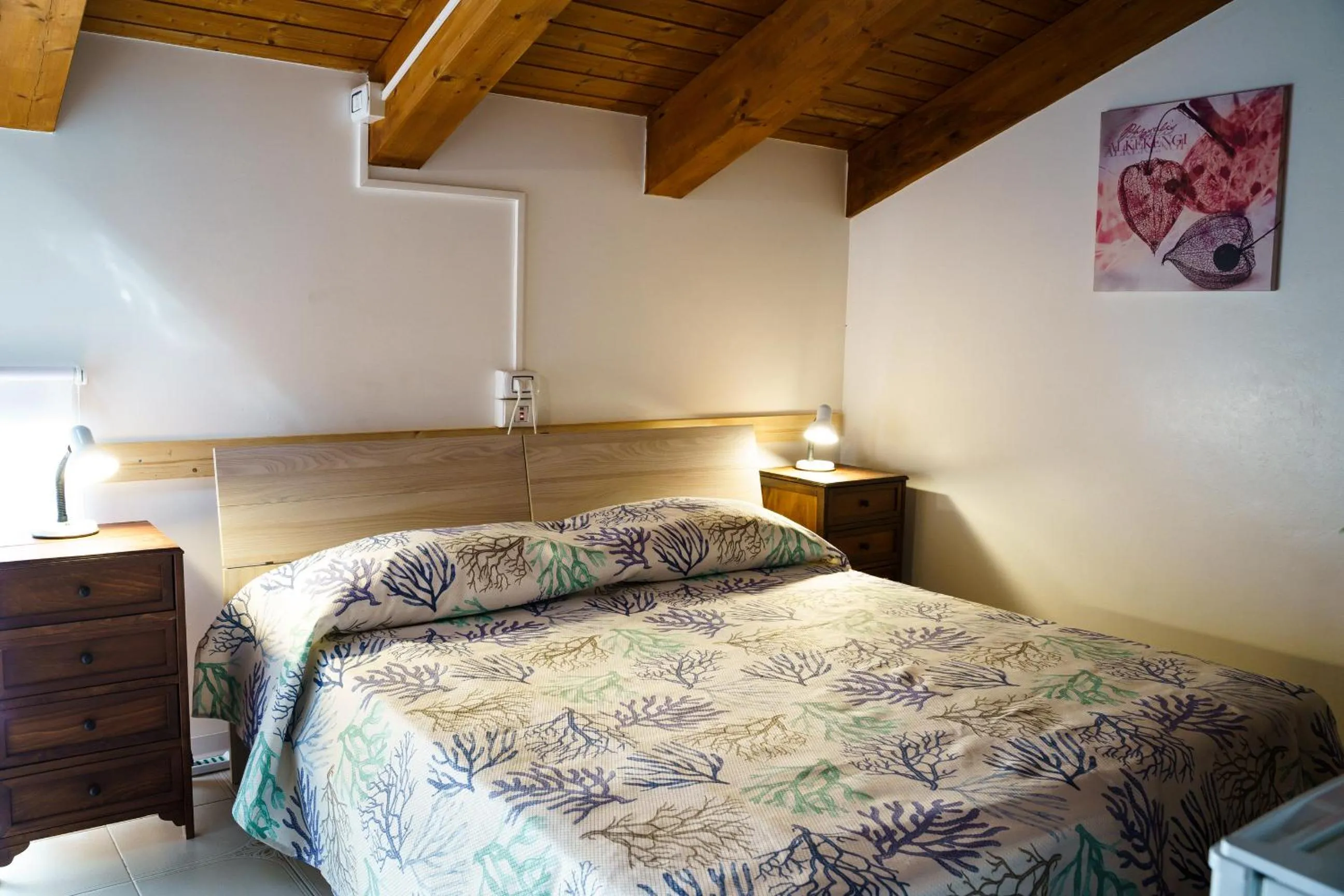 Bed in Sansi´s Sapri Camere