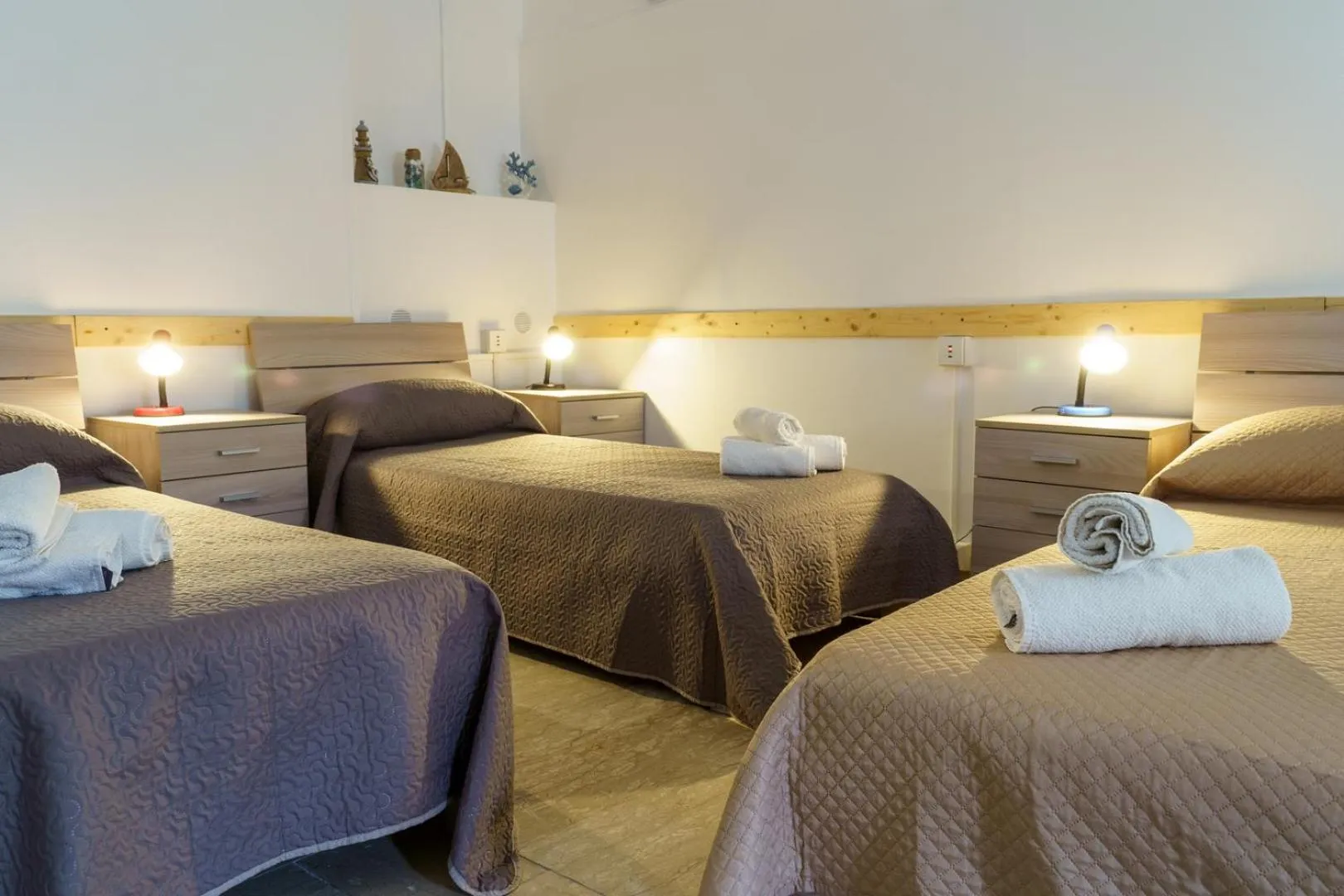 Bed in Sansi´s Sapri Camere