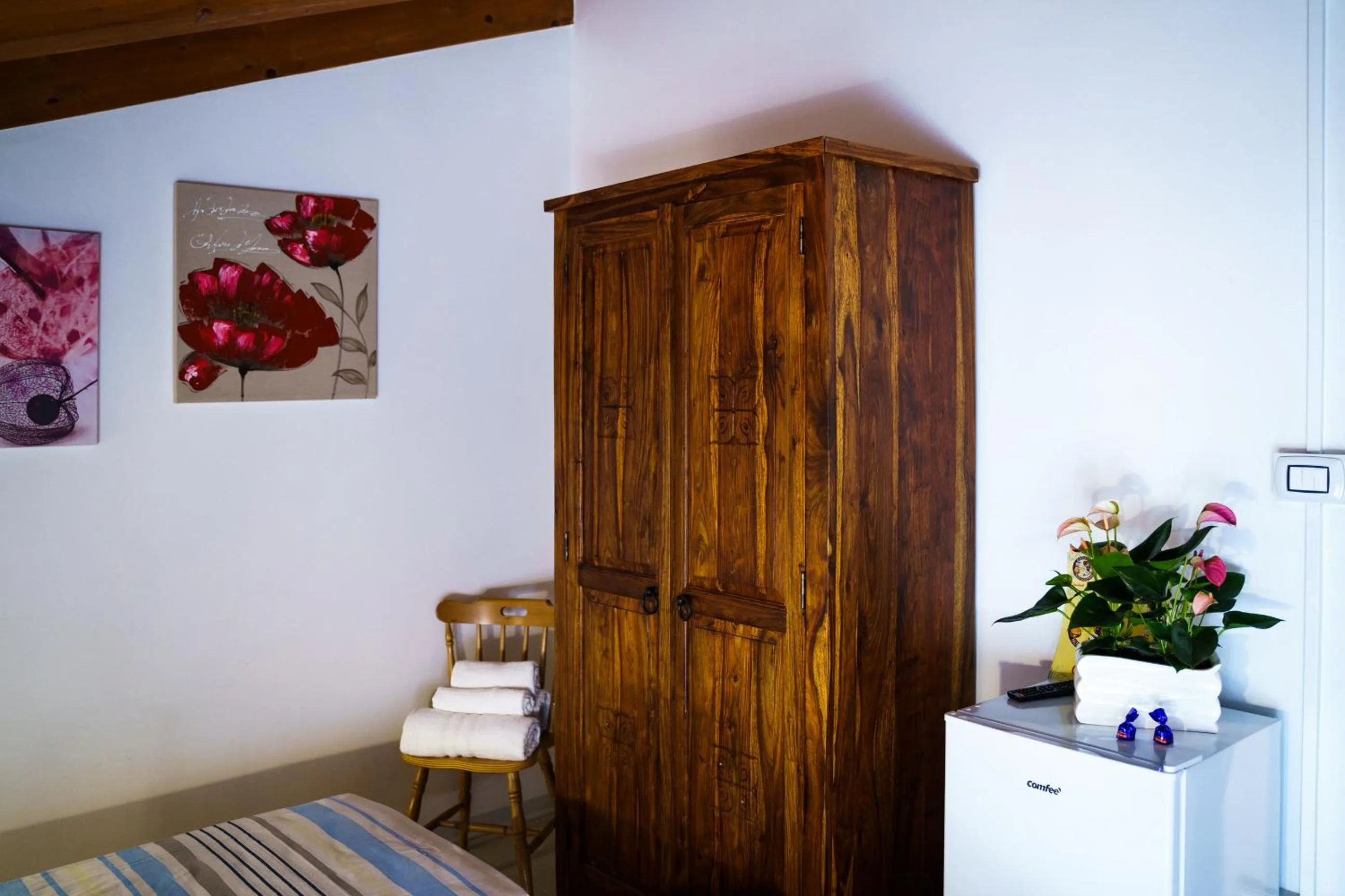 Seating area in Sansi´s Sapri Camere