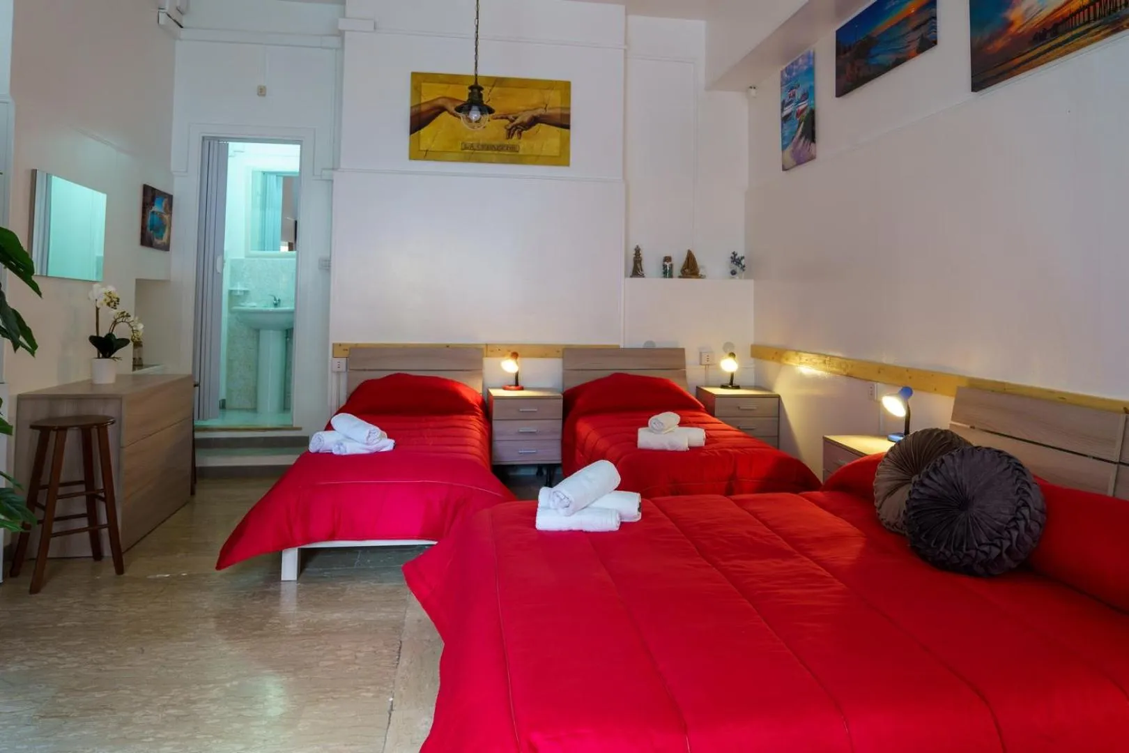 Bed in Sansi´s Sapri Camere