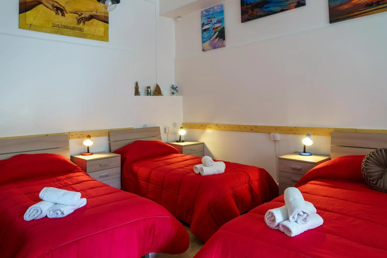 Bed in Sansi´s Sapri Camere