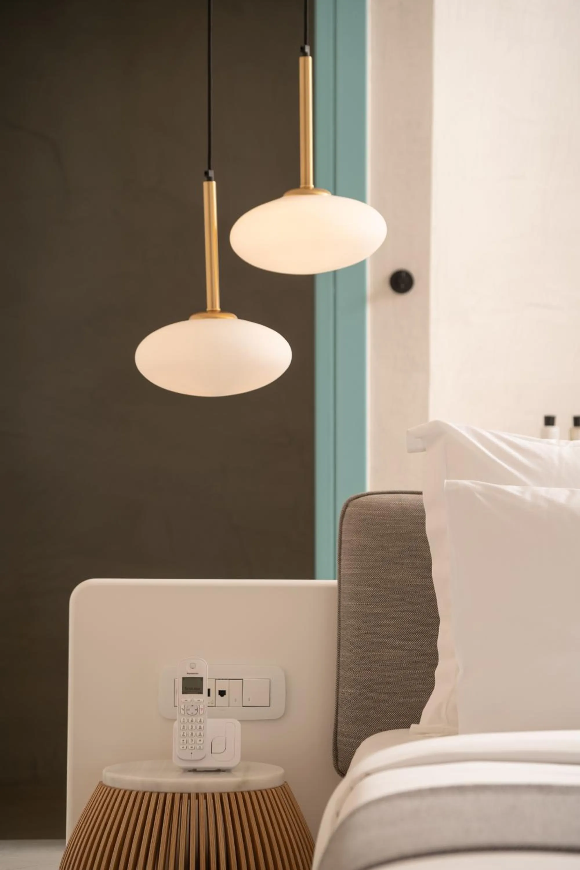 Decorative detail, Bed in La Ponta Villas & Suites