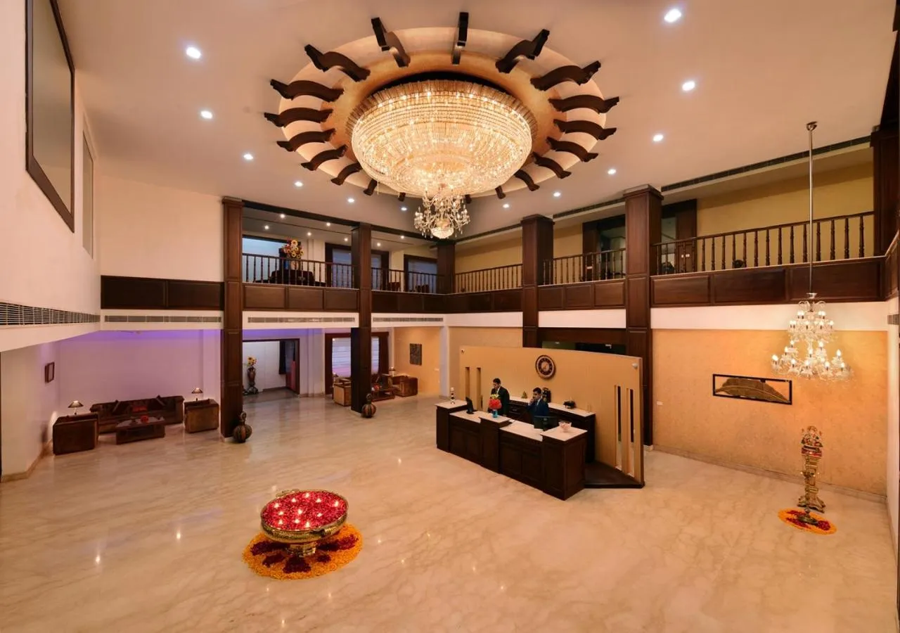 Lobby or reception in M B Greens Clarks Inn