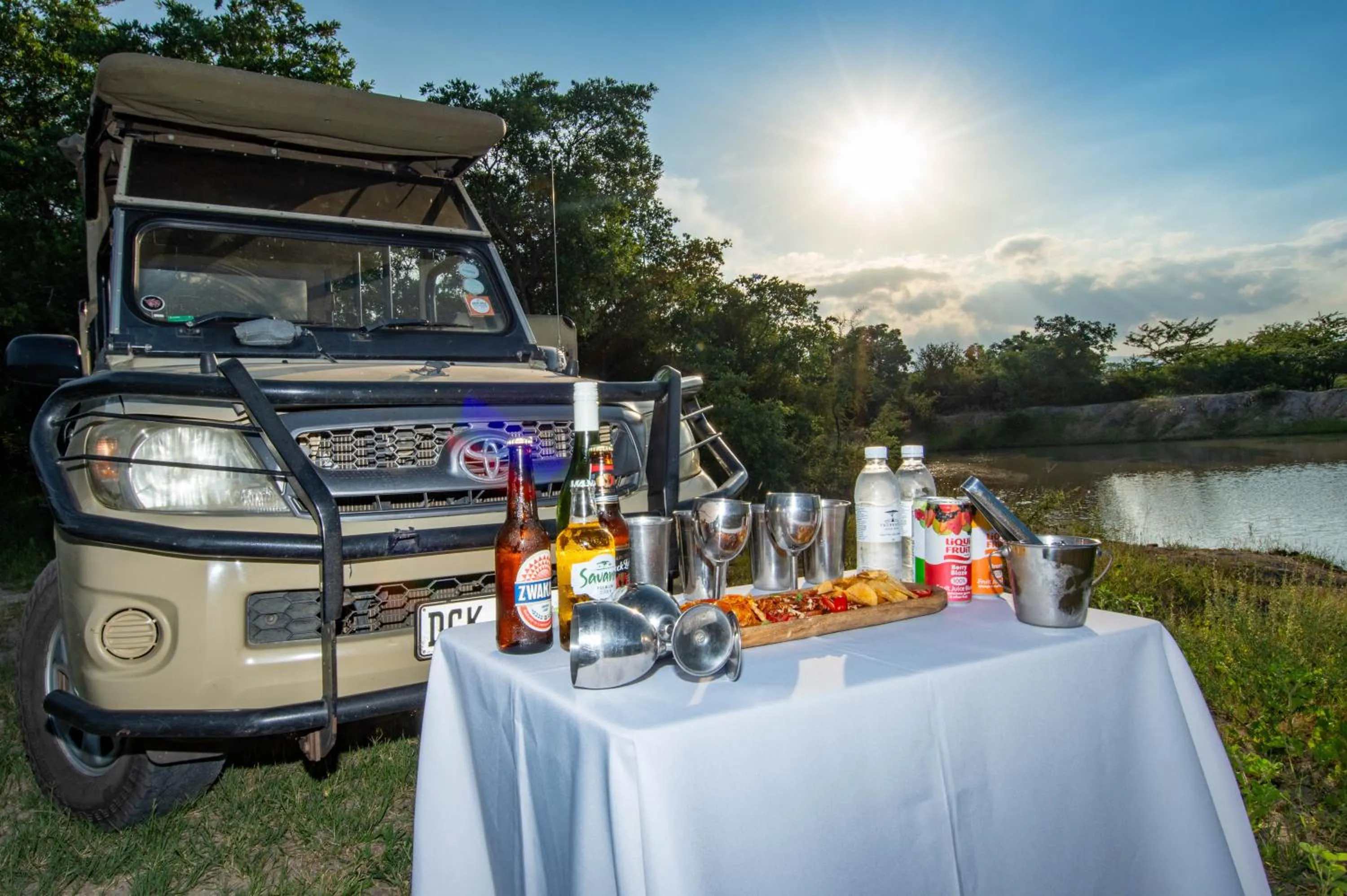 Decorative detail in Thornhill Safari Lodge