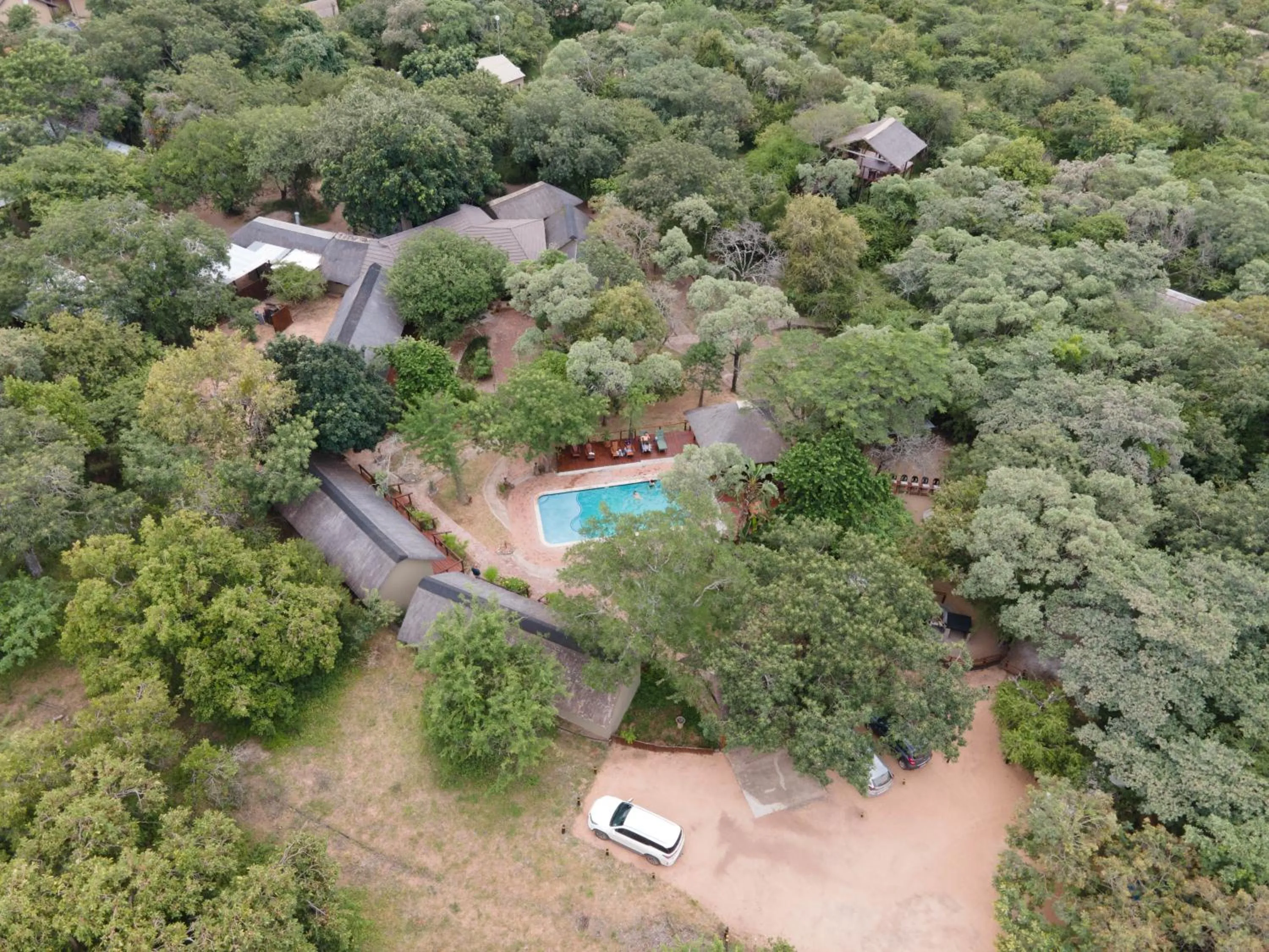 Bird's eye view in Thornhill Safari Lodge