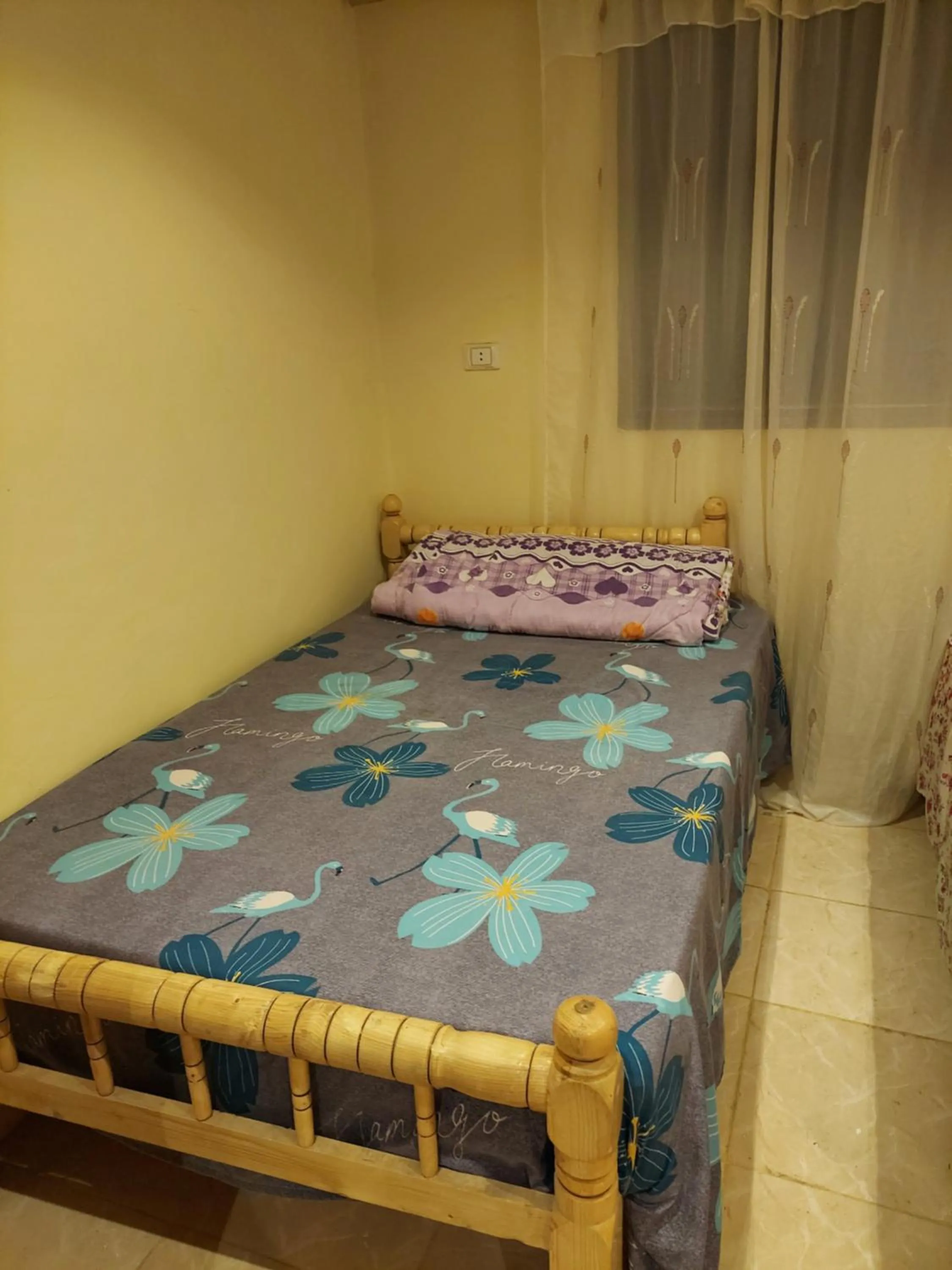 Bed in Toman Pyramids hotel