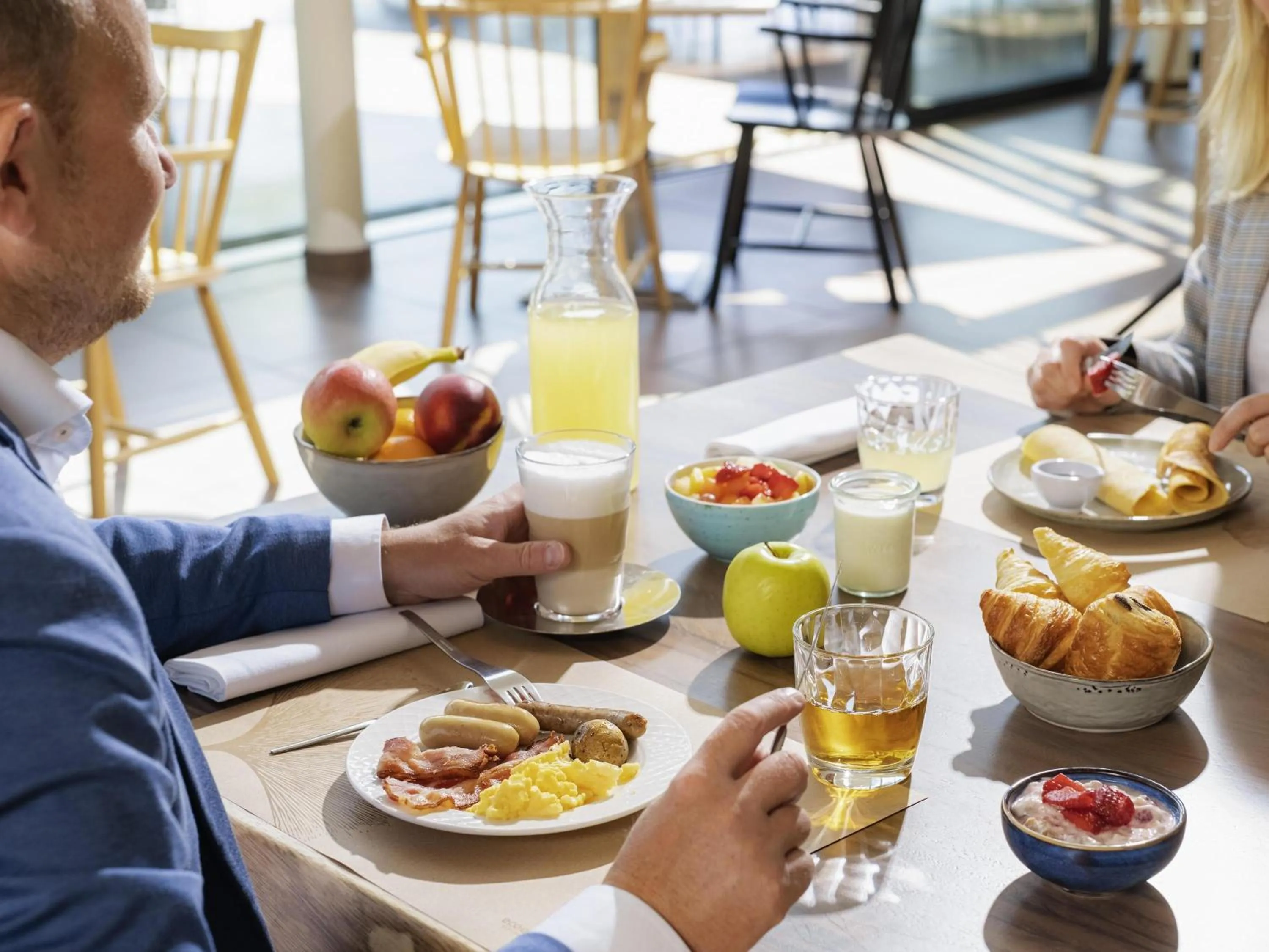 Breakfast in Novotel Lausanne Bussigny