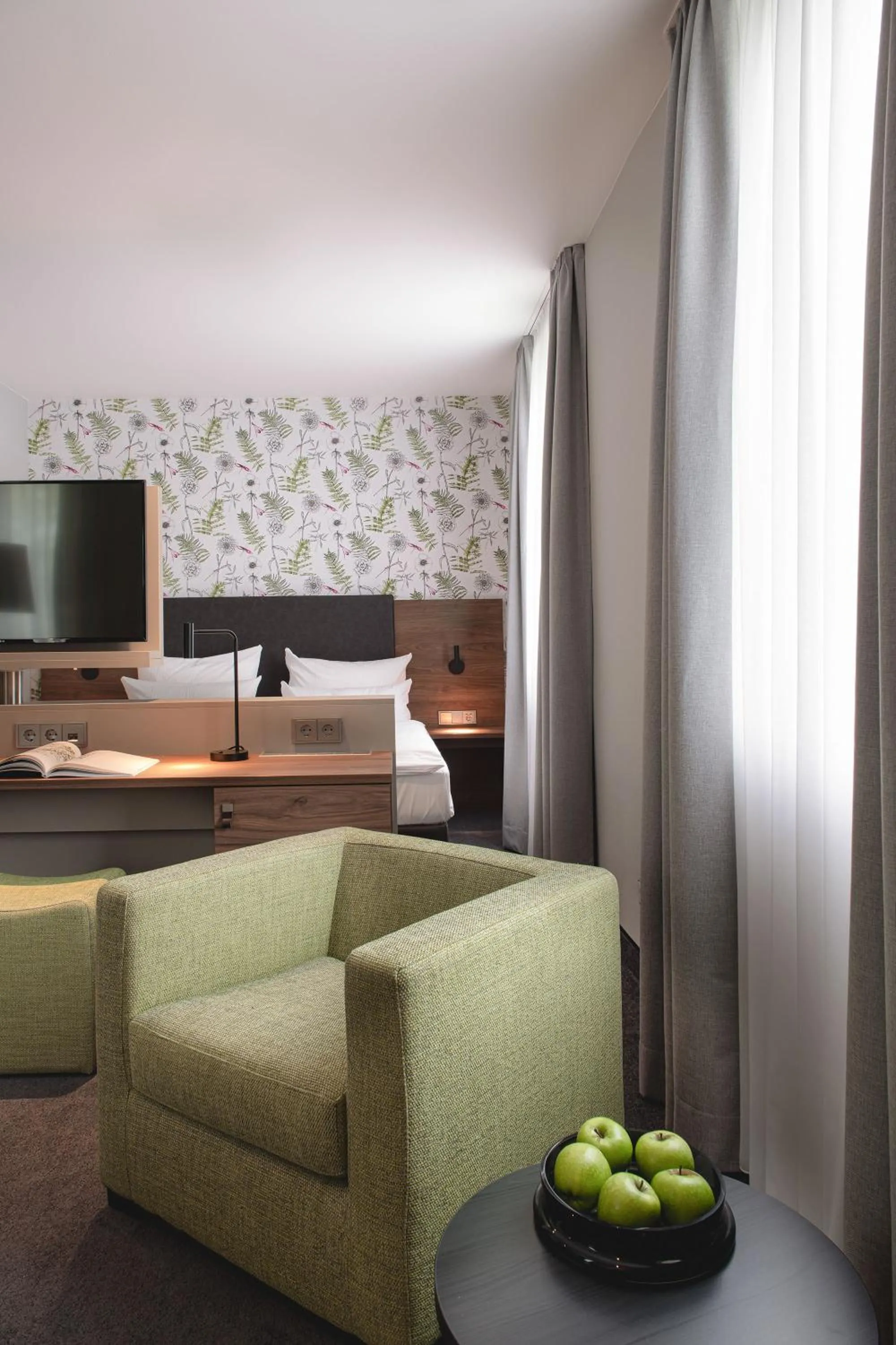 Bed in Sympathie-Hotel Fürstenhof