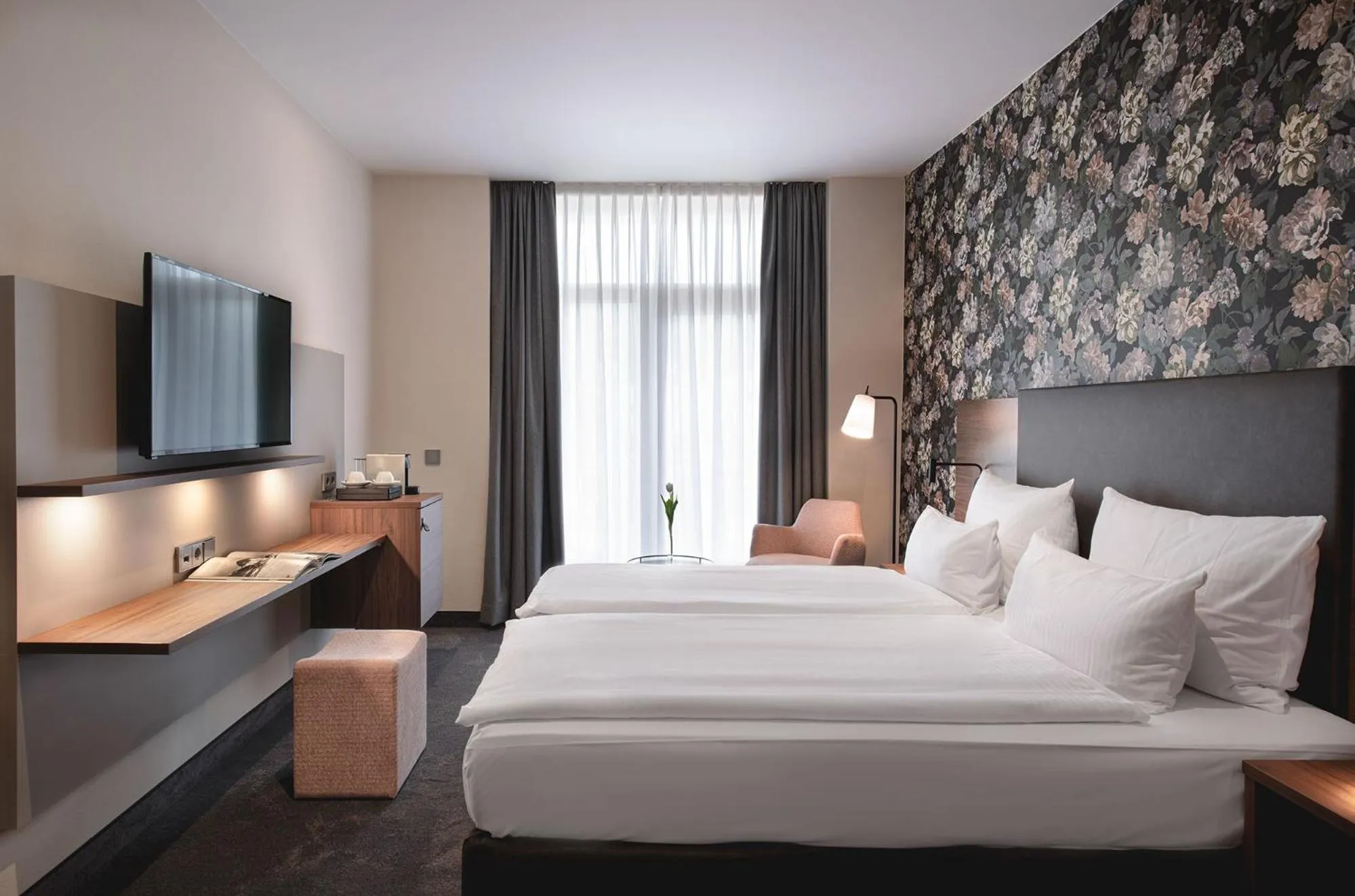 Bed in Sympathie-Hotel Fürstenhof