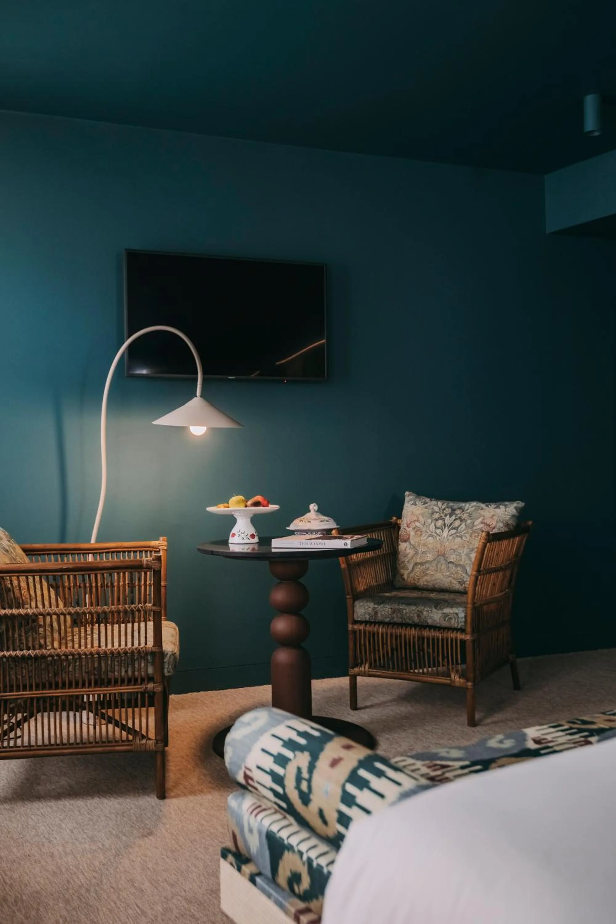 Decorative detail, Bed in Torel Terra Brava