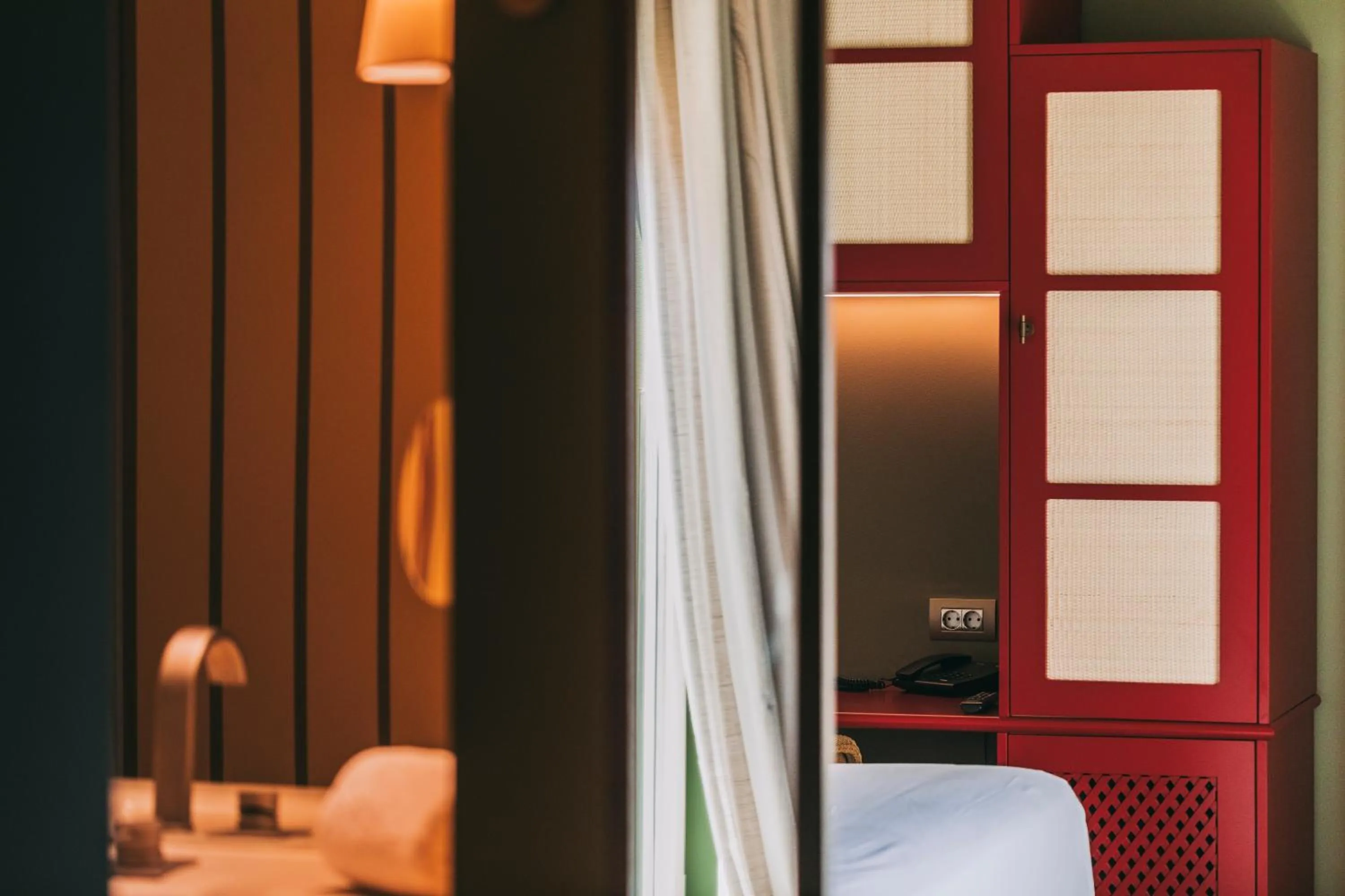 Decorative detail, Bed in Torel Terra Brava