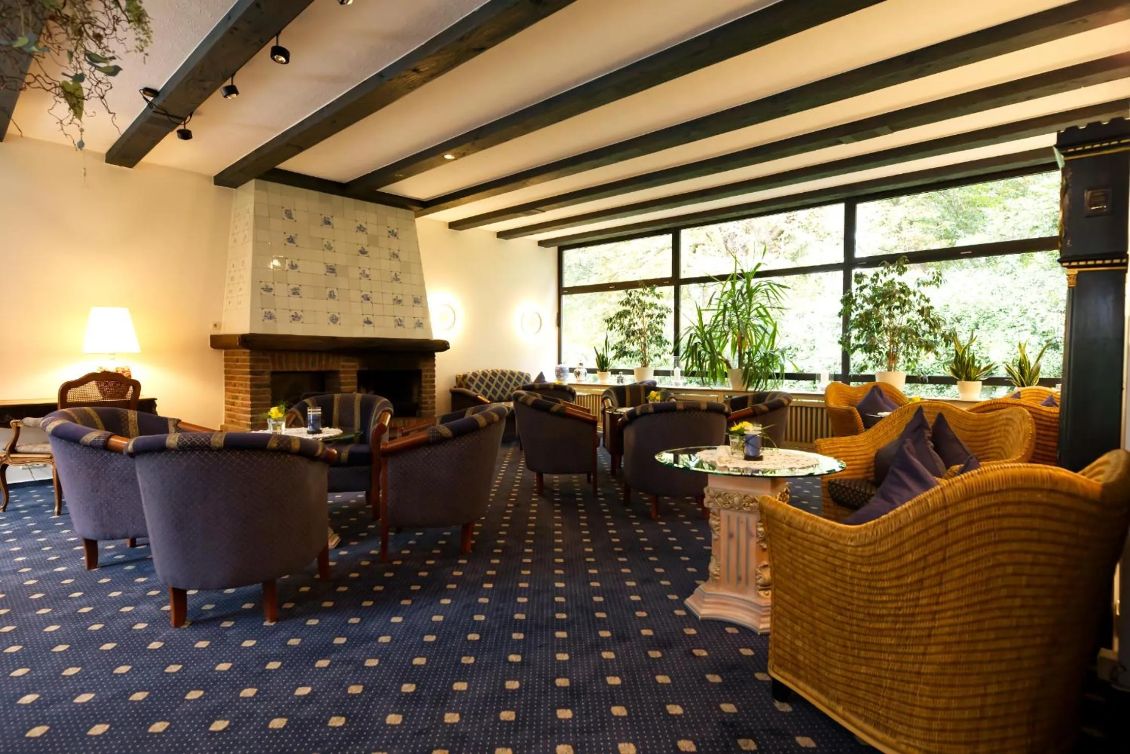 Lobby or reception in Parkhotel Hammerberg