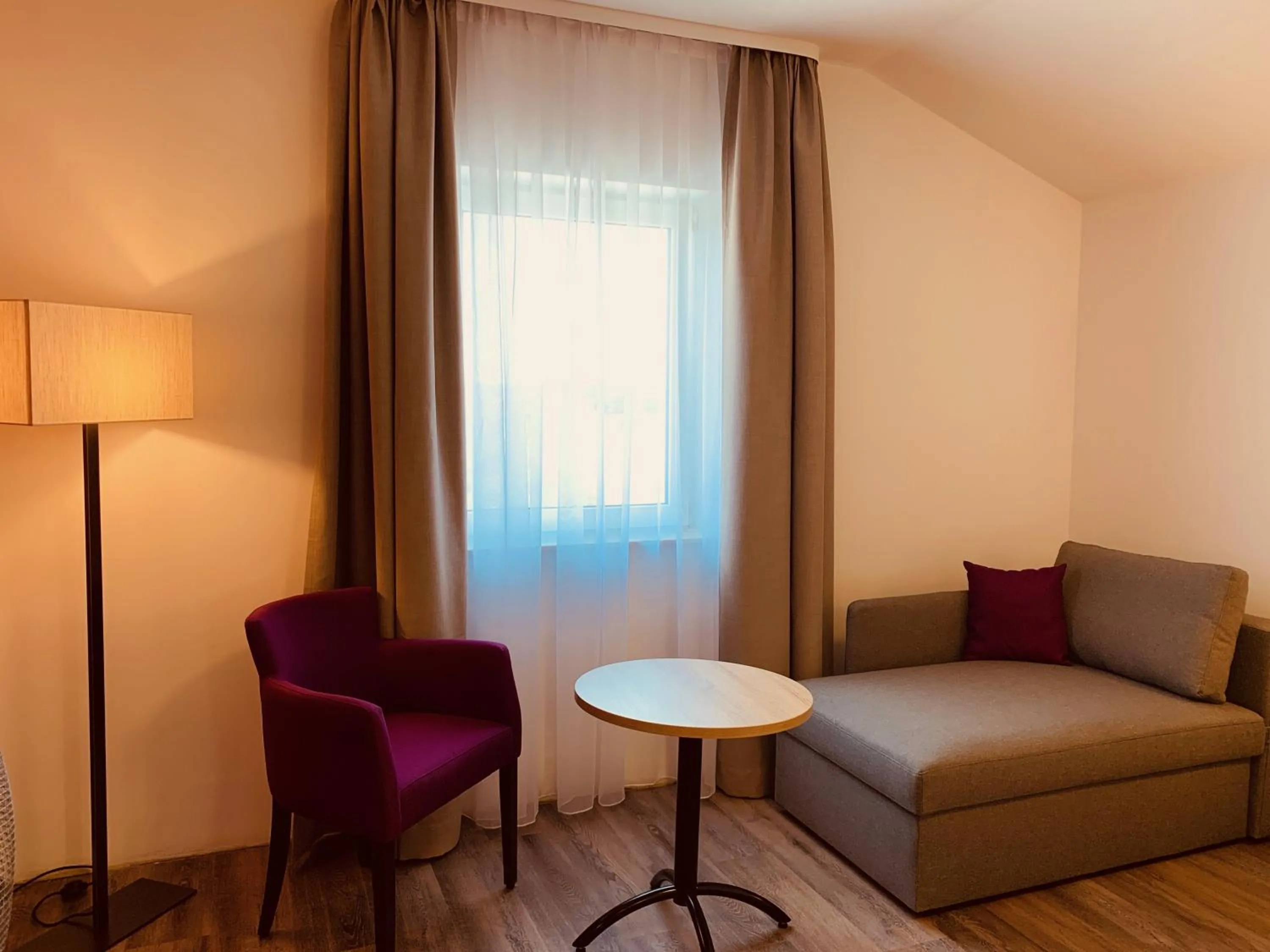 Seating area in Pension Lindenhof