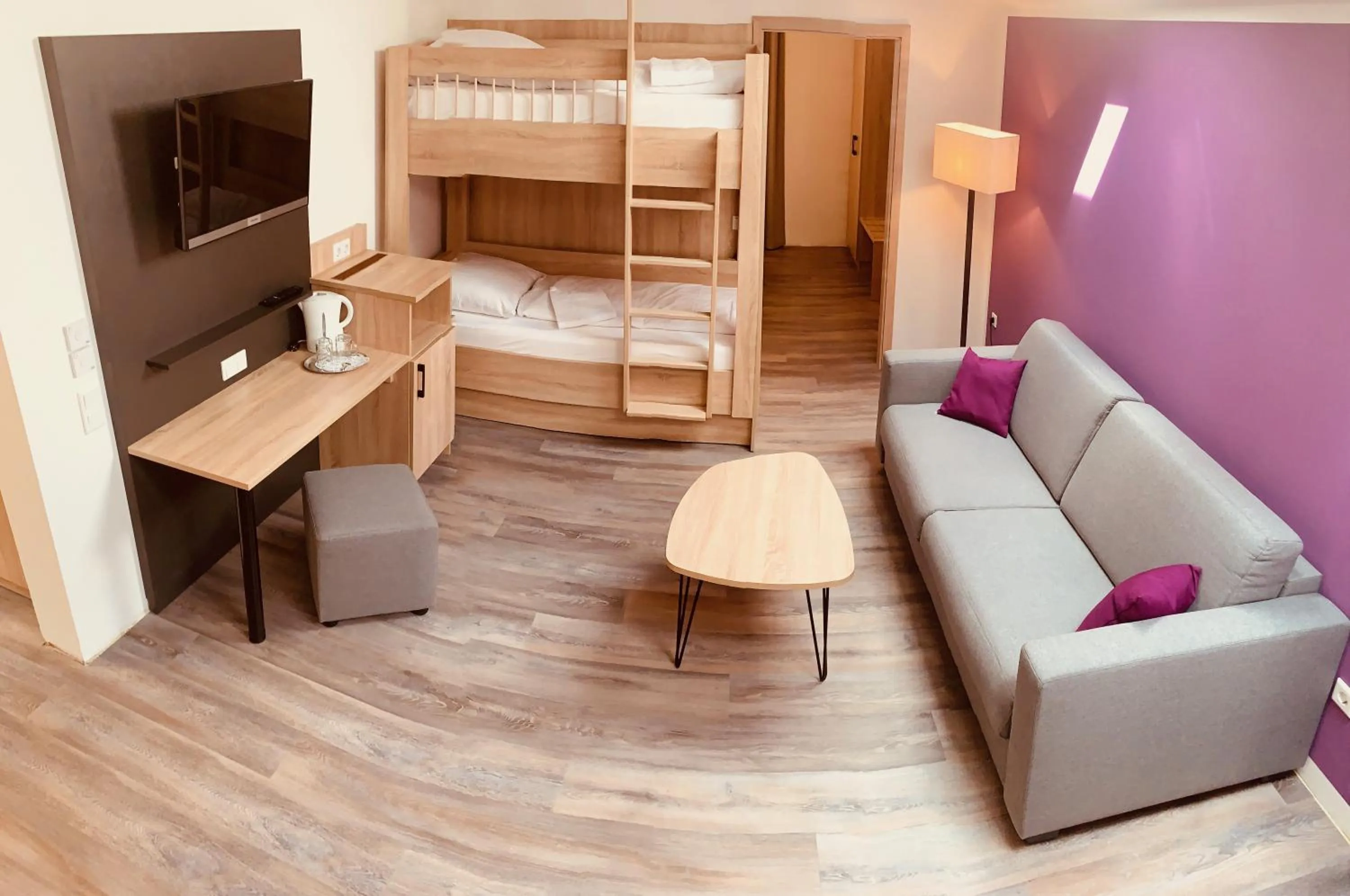 Photo of the whole room, Bed in Pension Lindenhof