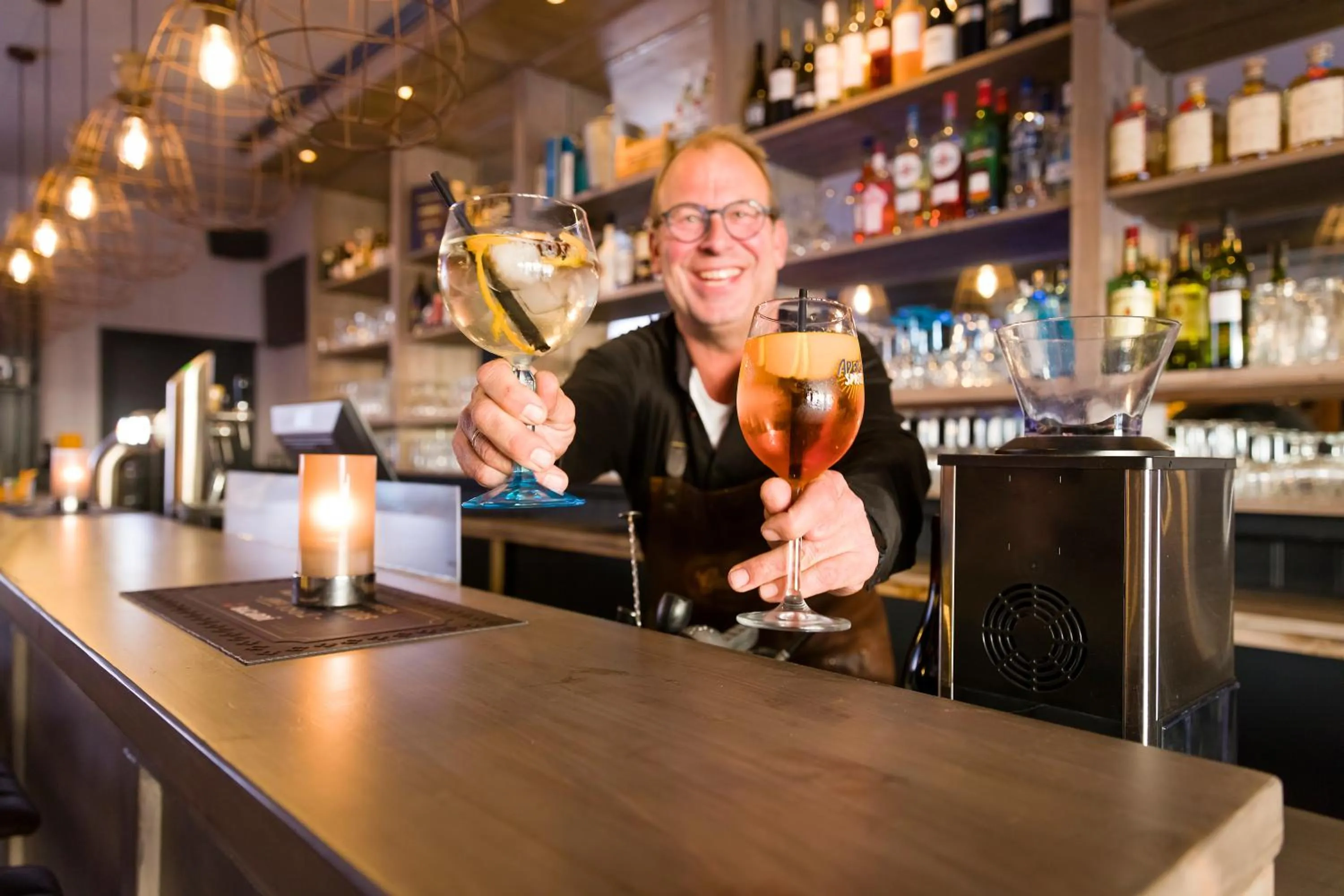 Lounge or bar in Hotel Restaurant De Ploeg