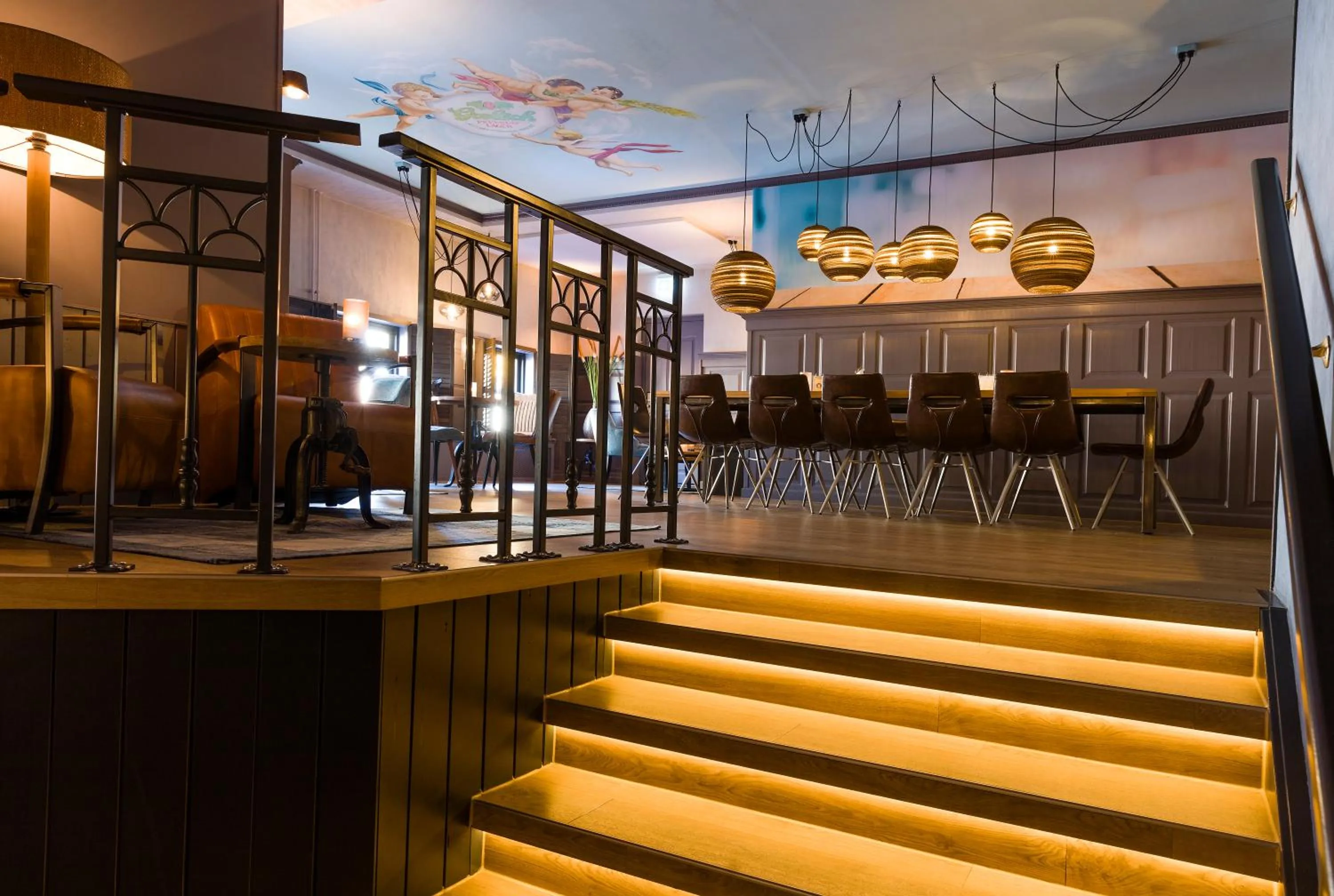 Lounge or bar in Hotel Restaurant De Ploeg