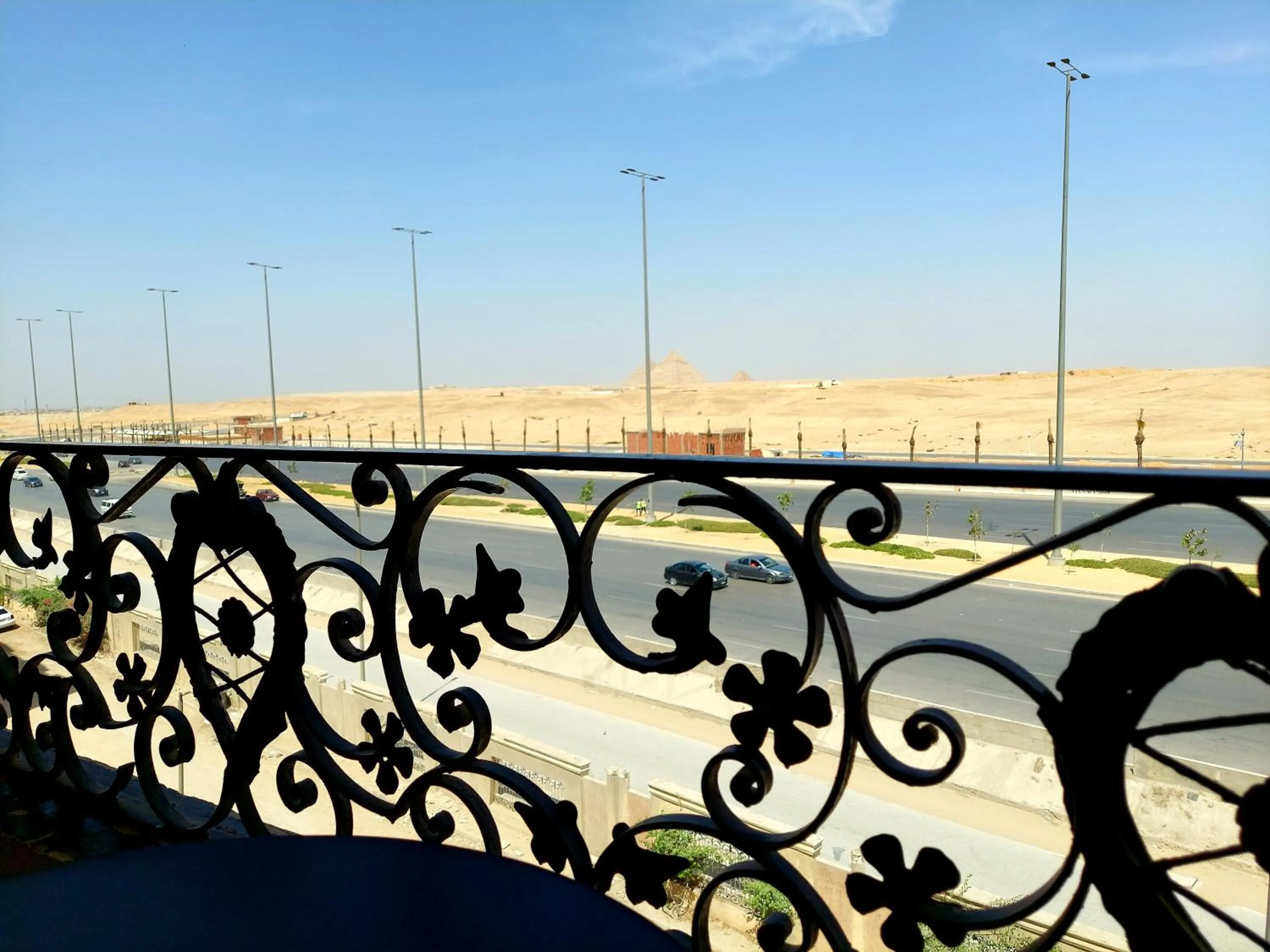 View (from property/room) in Pyramids Planet Hotel