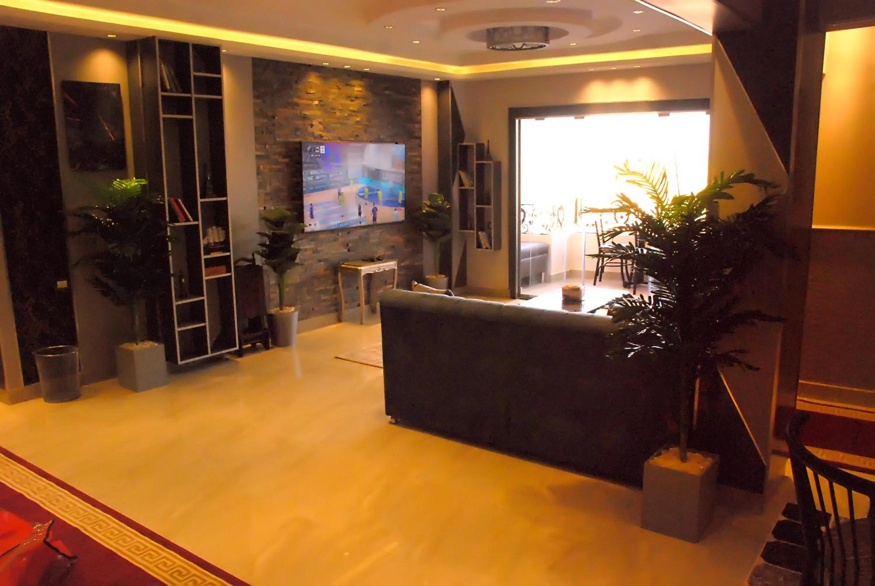 Lobby or reception in Pyramids Planet Hotel