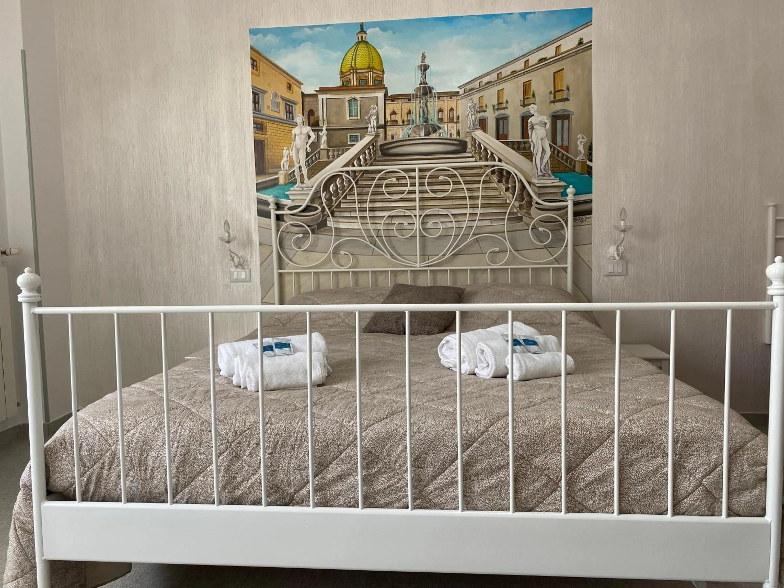 Bed in Palermo City Room