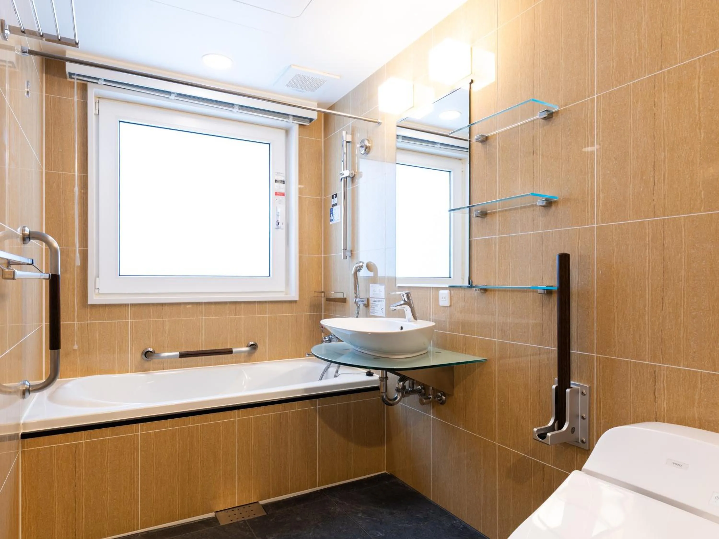 Bathroom in APA Hotel Osaka Temmabashi Ekimae