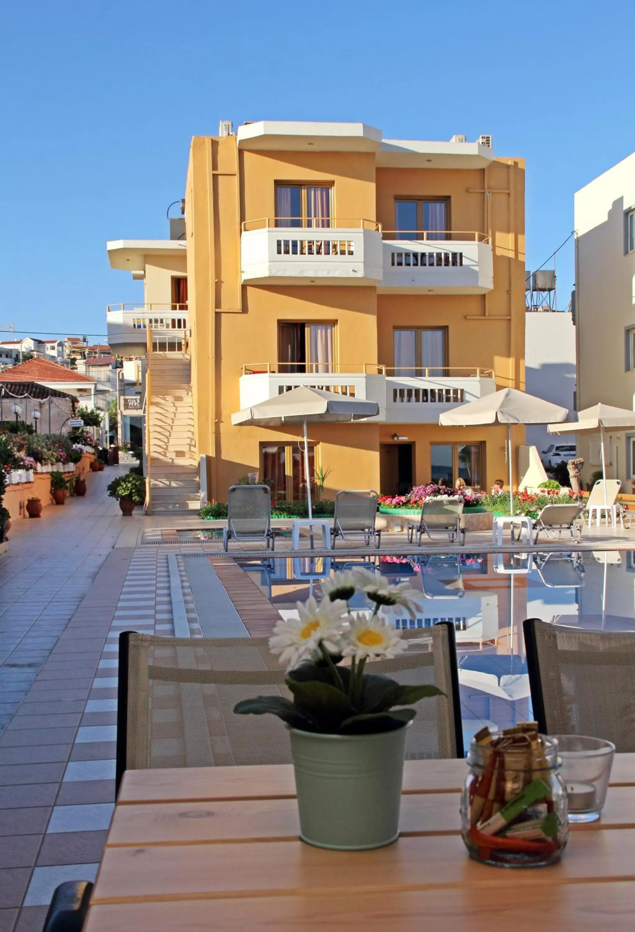 Property building in Esperides Beach Hotel Apartments