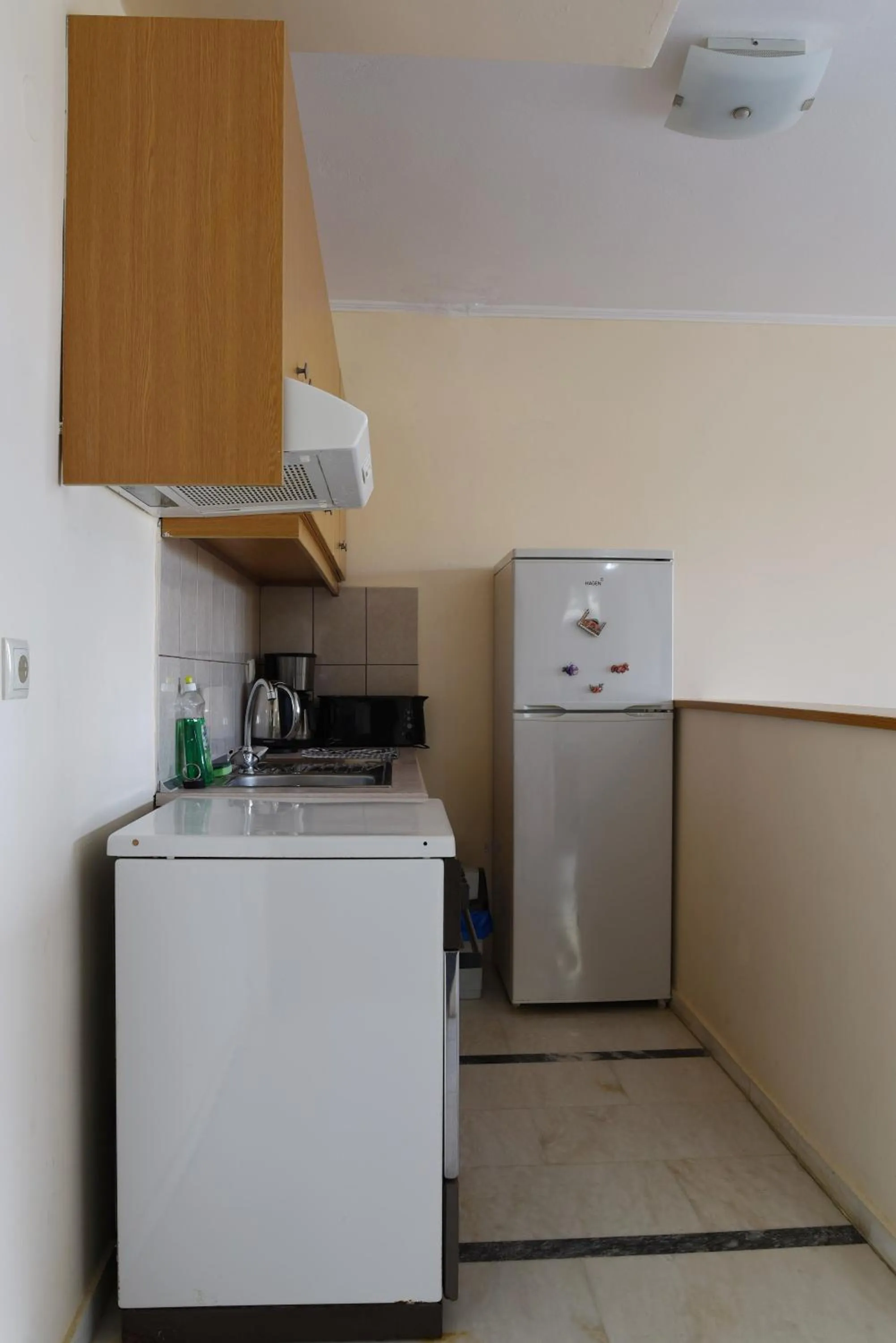 Kitchen or kitchenette in Esperides Beach Hotel Apartments