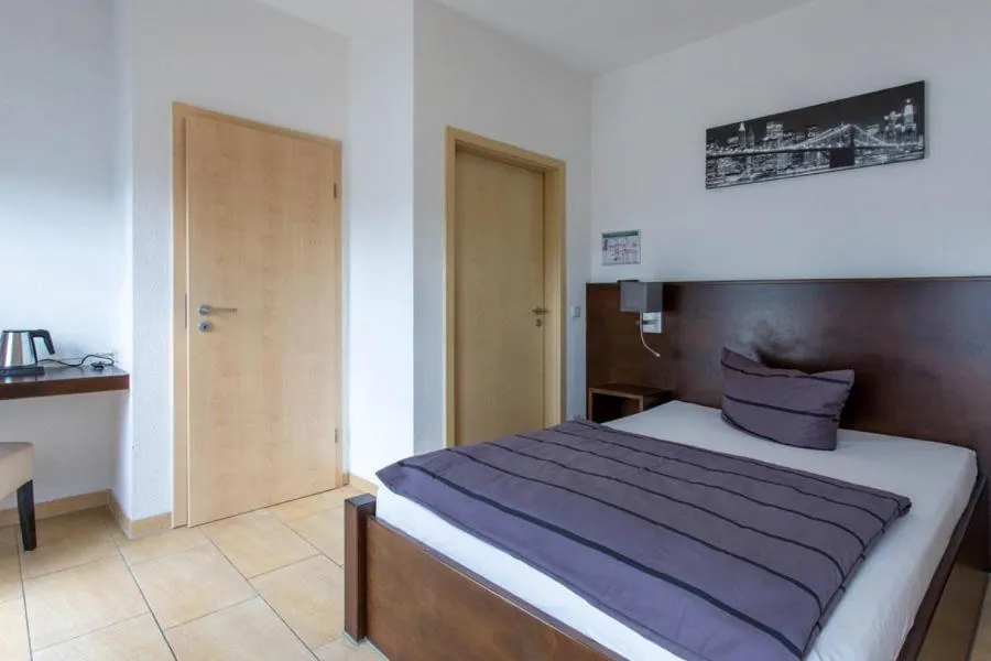 Bed in Hotel Restaurant Fritz