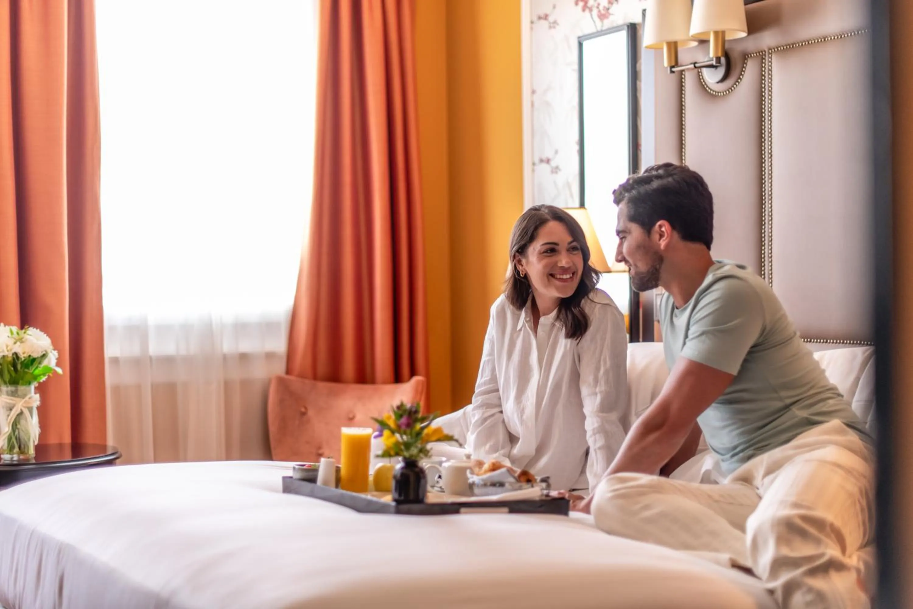 Bedroom, Bed in Hotel Rotary Geneva - MGallery