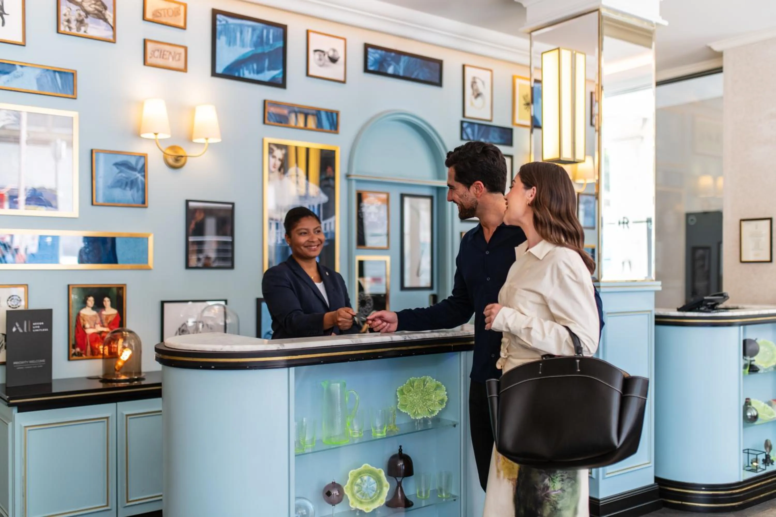 Lobby or reception in Hotel Rotary Geneva - MGallery