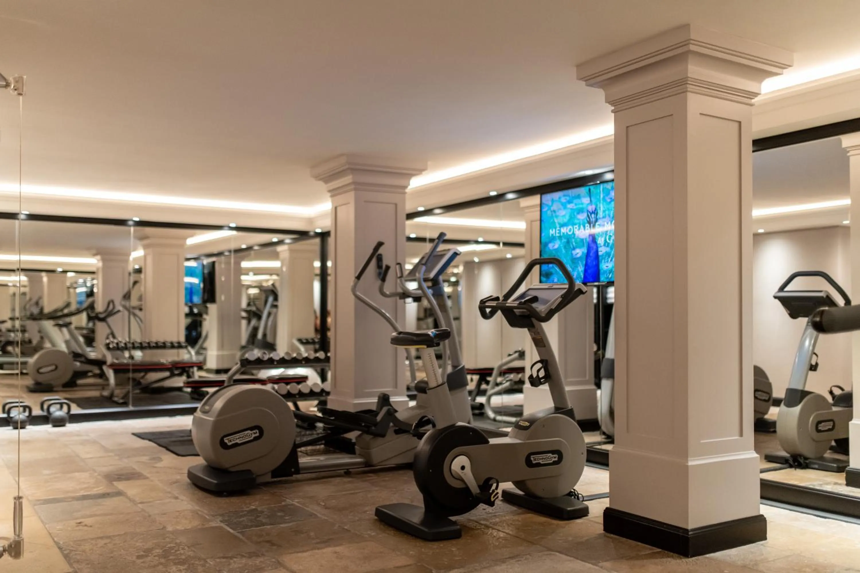 Fitness centre/facilities in Hotel Rotary Geneva - MGallery