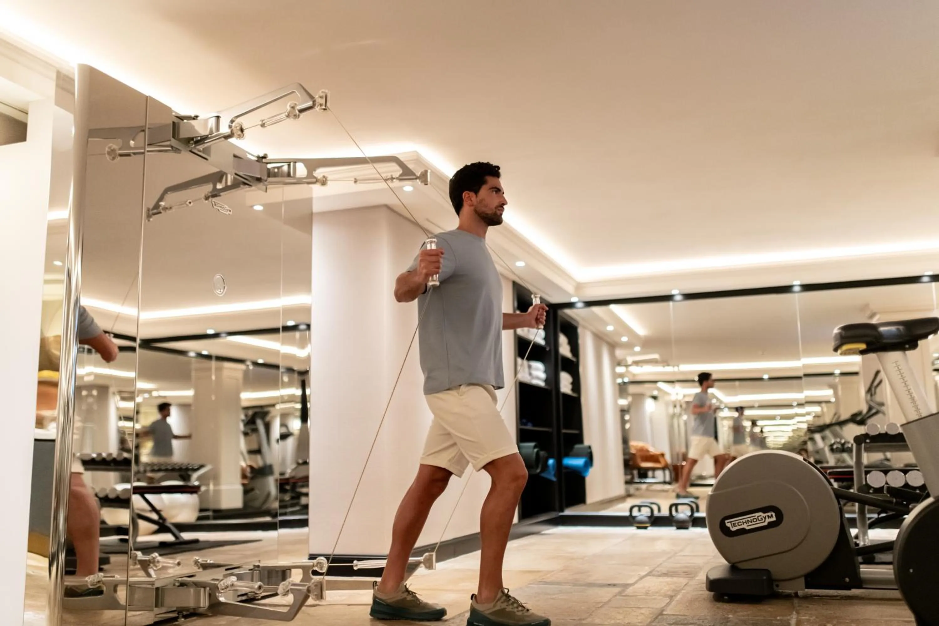 Fitness centre/facilities in Hotel Rotary Geneva - MGallery