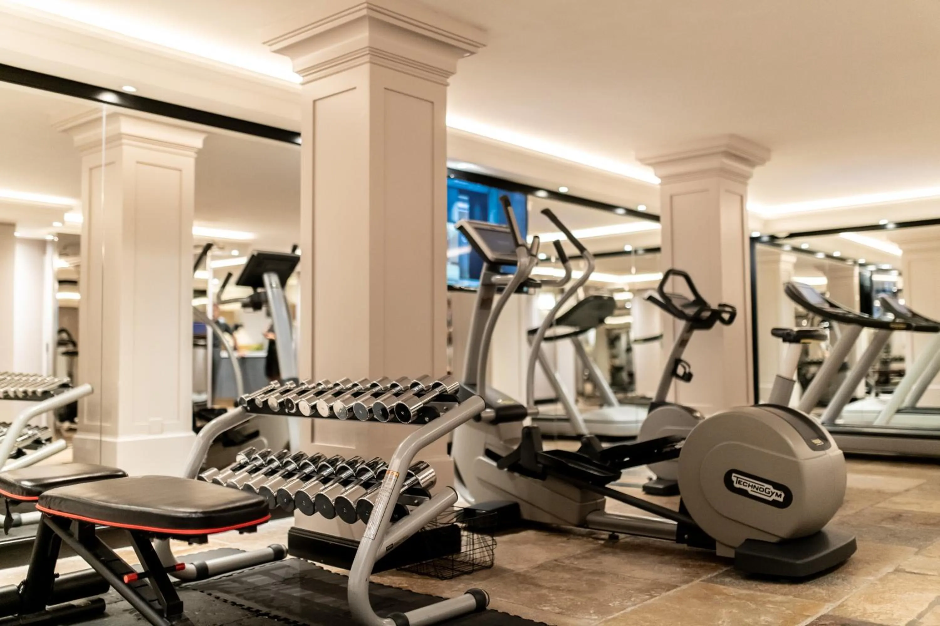 Fitness centre/facilities in Hotel Rotary Geneva - MGallery