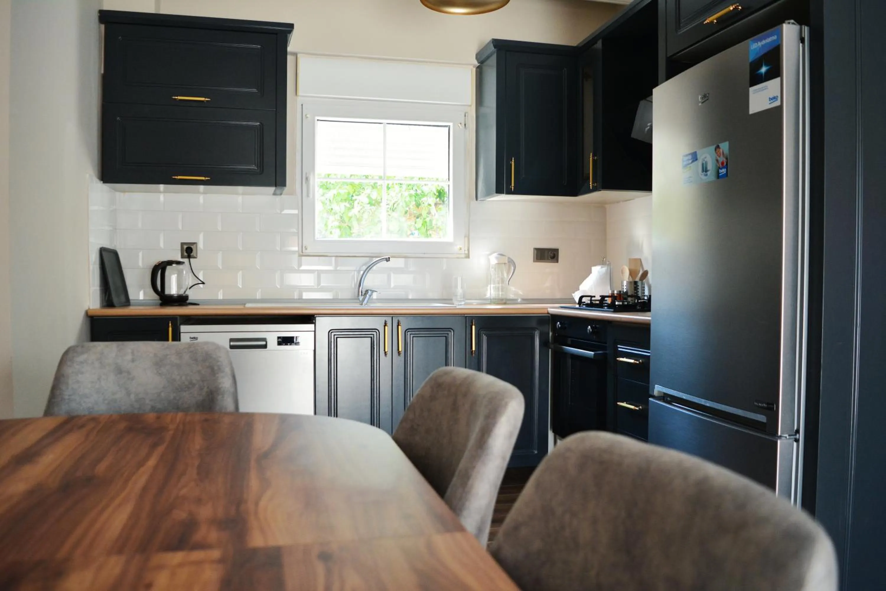 Kitchen or kitchenette in Kemer Babel Residence