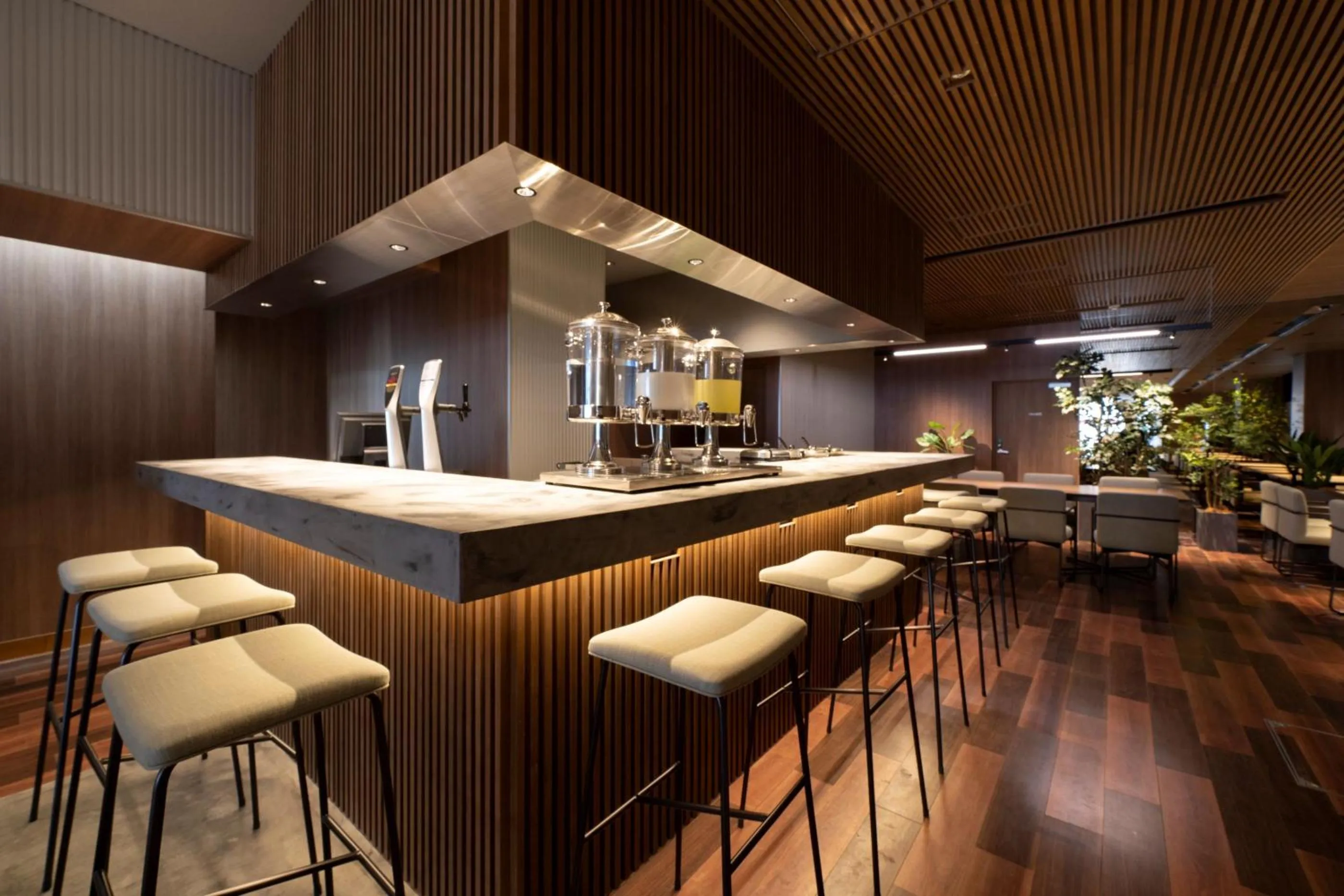 Restaurant/places to eat in Hotel Oriental Express Fukuoka Nakasu Kawabata