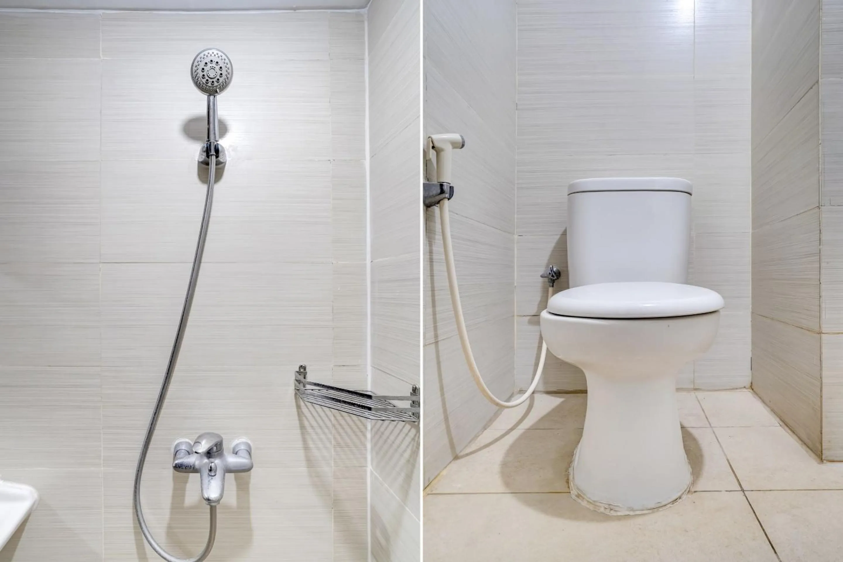 Bathroom in Collection O 90205 Queen Rent Apartment Gateway Pasteur