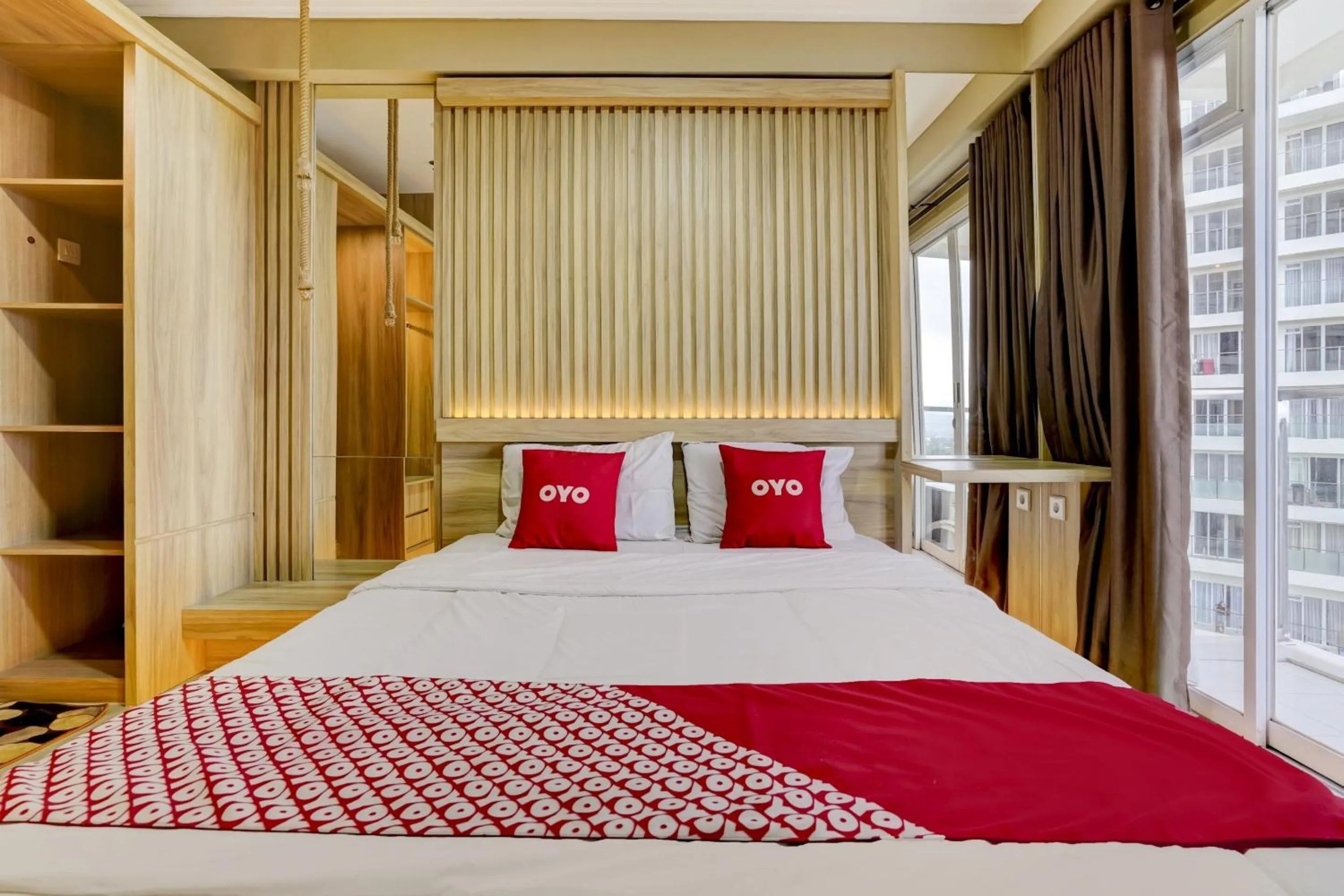 Bedroom in Collection O 90205 Queen Rent Apartment Gateway Pasteur