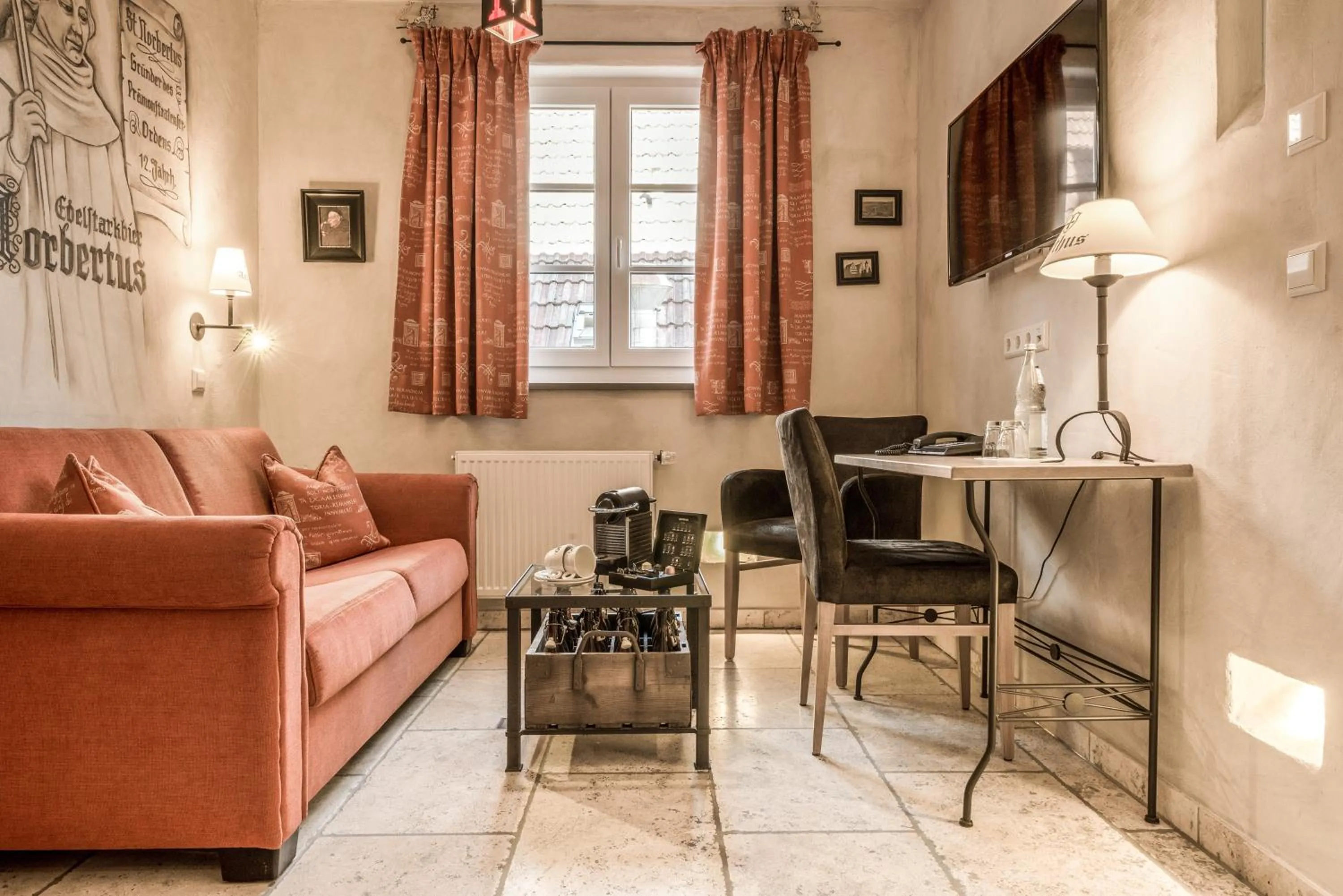 Living room in Hotel Arthus