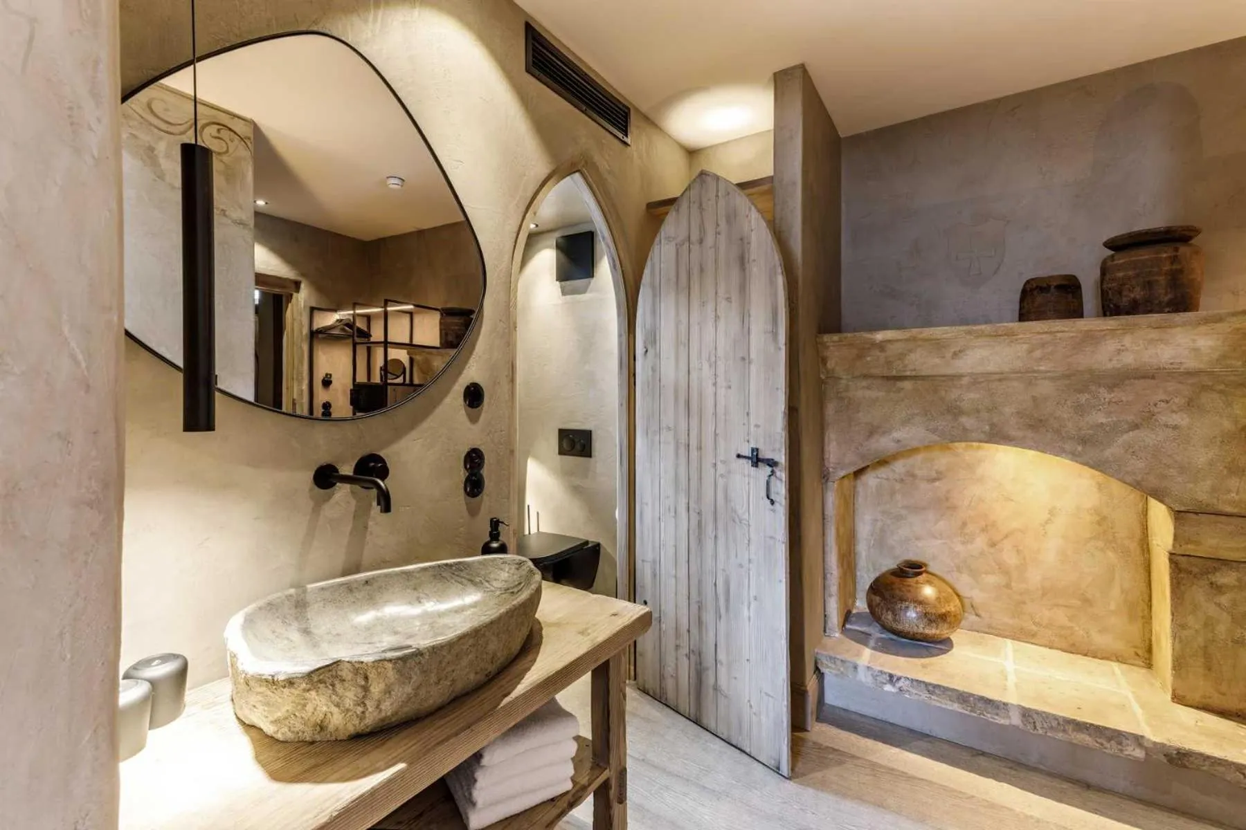 Bathroom in Hotel Arthus