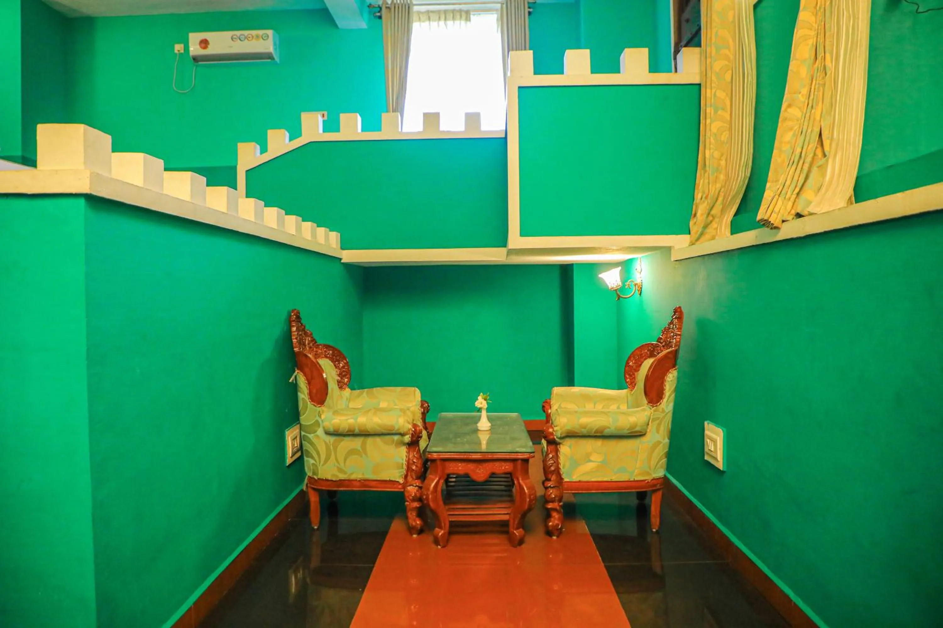 Seating area in Hill Fort Hotel And Resorts Yelagiri Hills