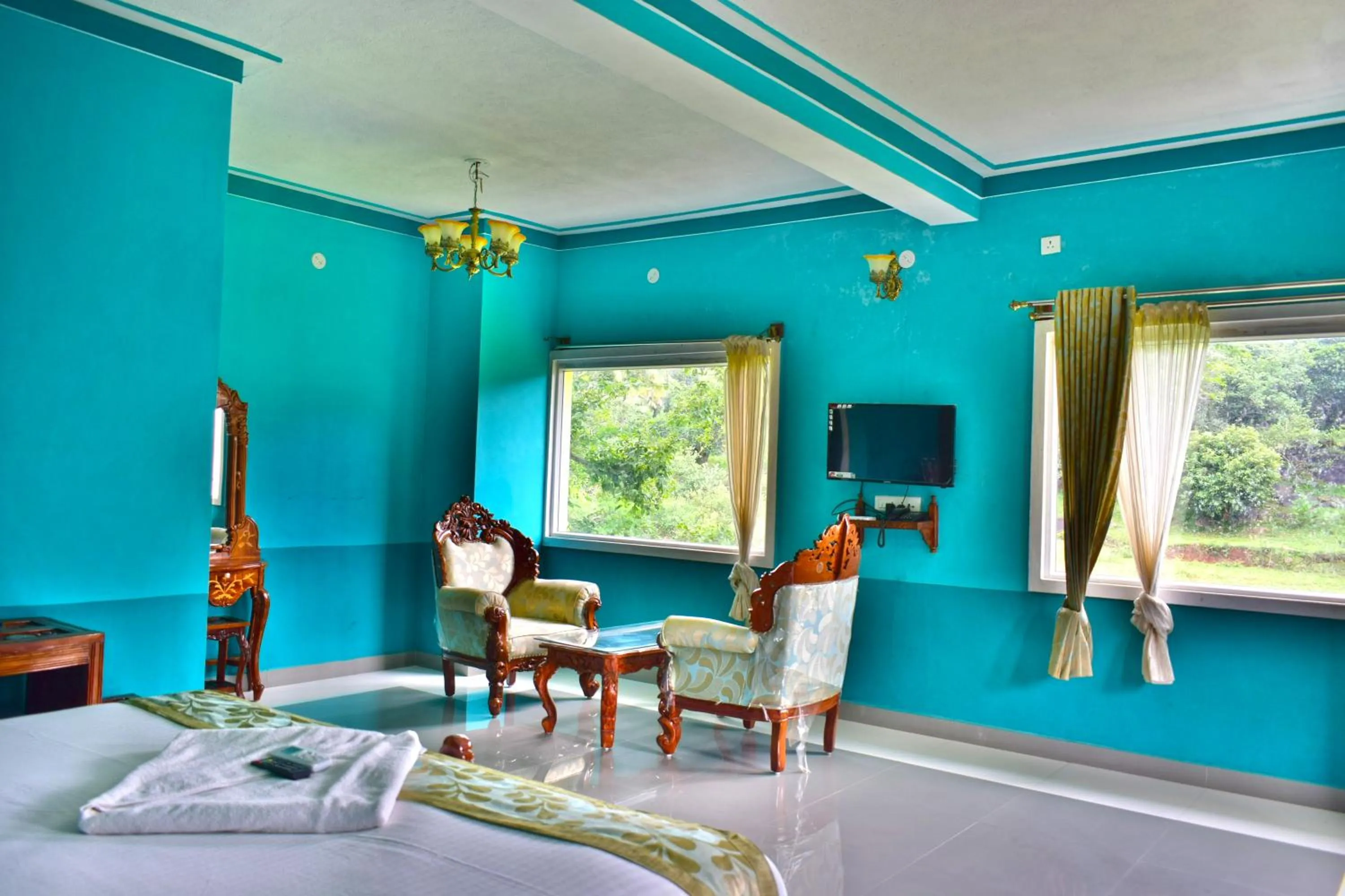 Mountain view in Hill Fort Hotel And Resorts Yelagiri Hills