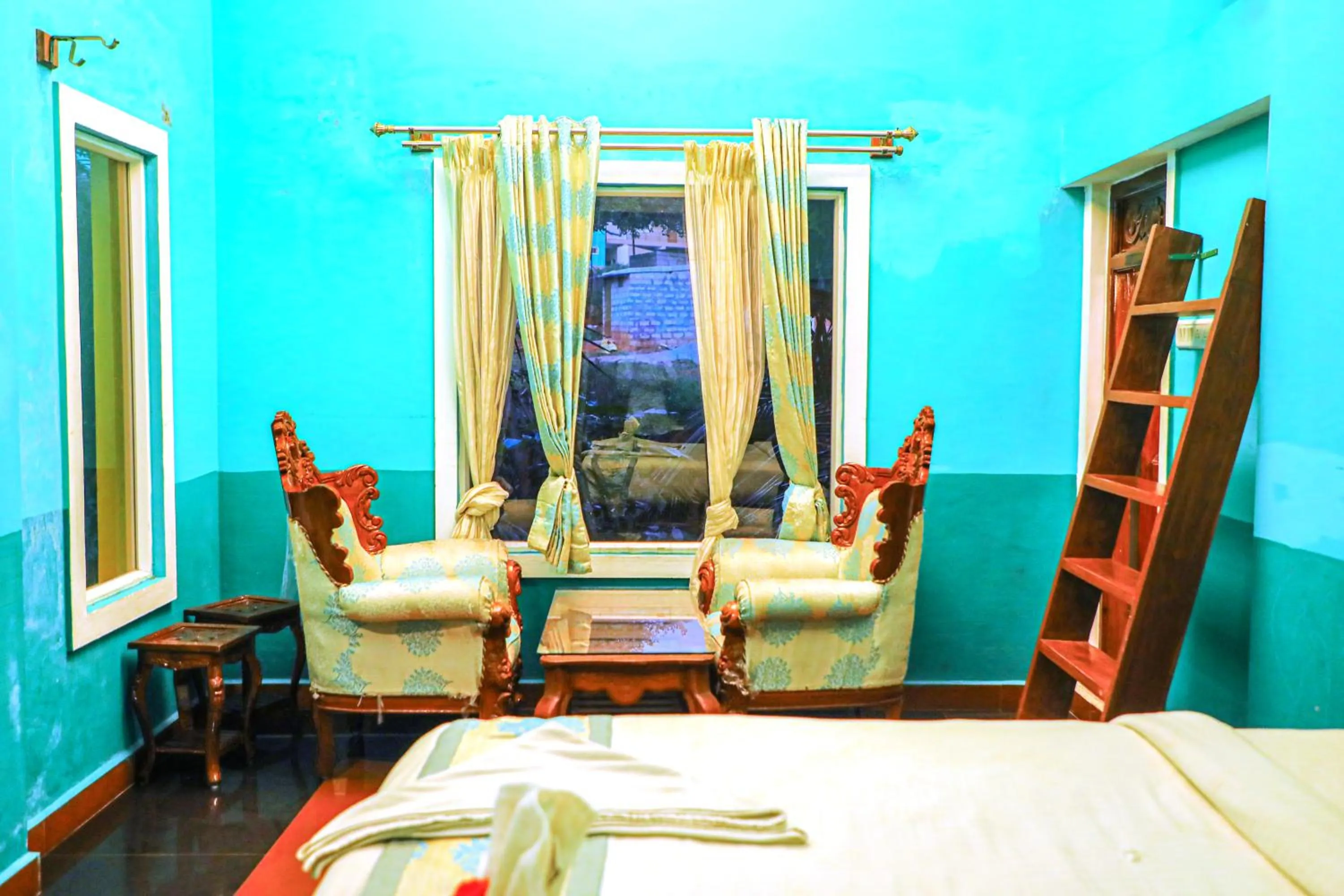 View (from property/room), Bed in Hill Fort Hotel And Resorts Yelagiri Hills