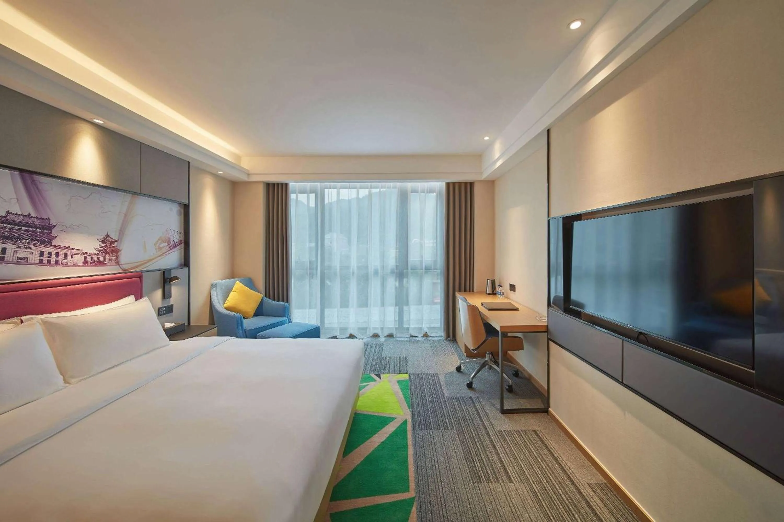 Photo of the whole room, Bed in Days Hotel by Wyndham Bishan Chongqing