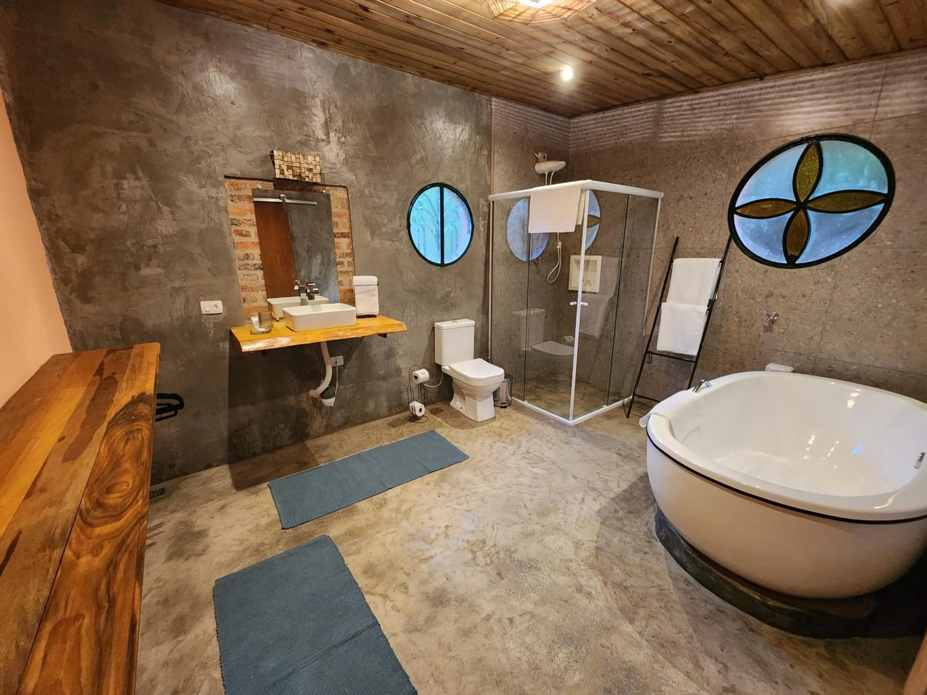 Bathroom in Sítio Belucci
