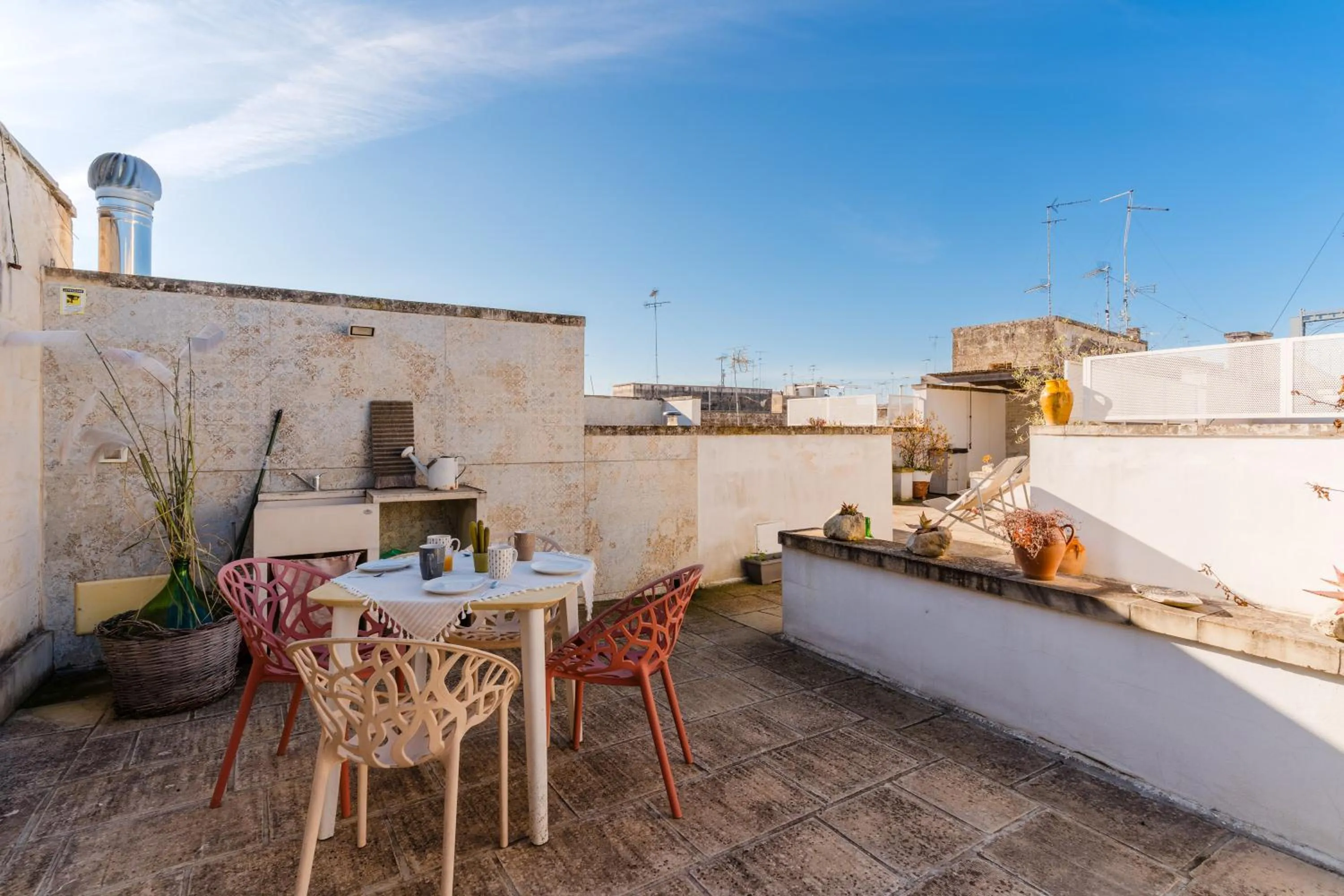 Balcony/Terrace in Beddhra Mia - Lecce Selection