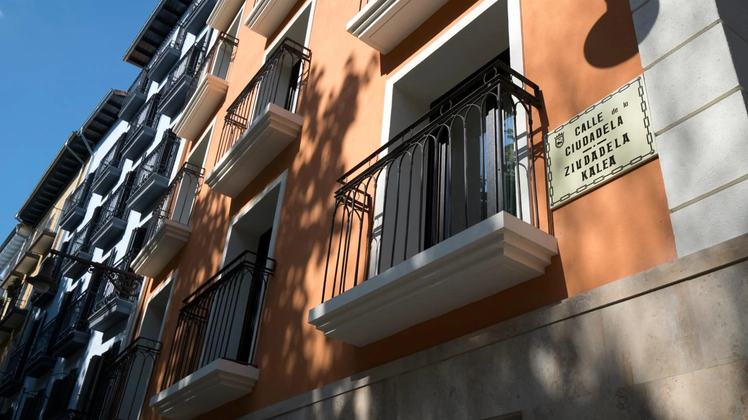 Decorative detail in Hotel Ciudadela Pamplona