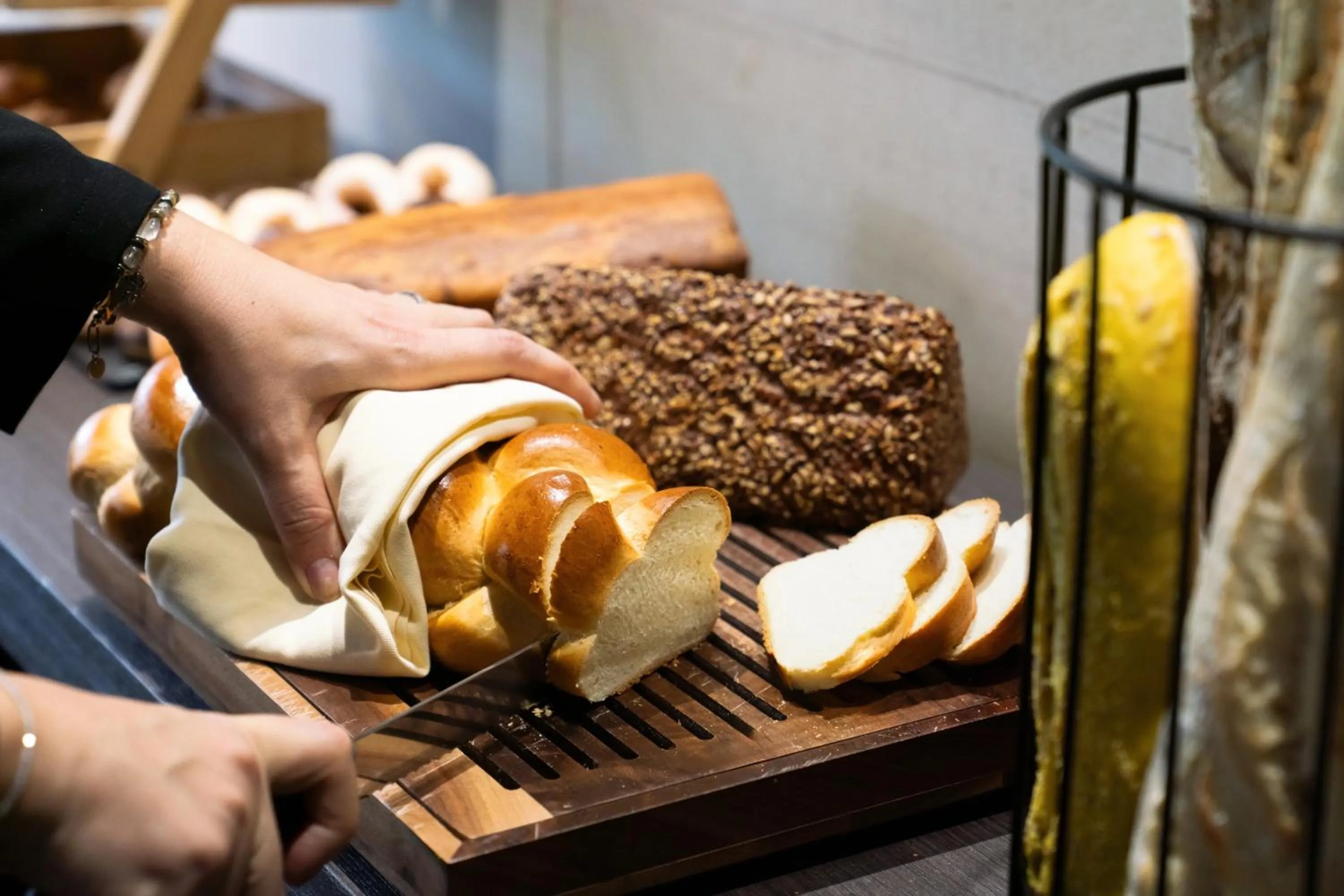 Breakfast in Novotel Suites Genève Aéroport