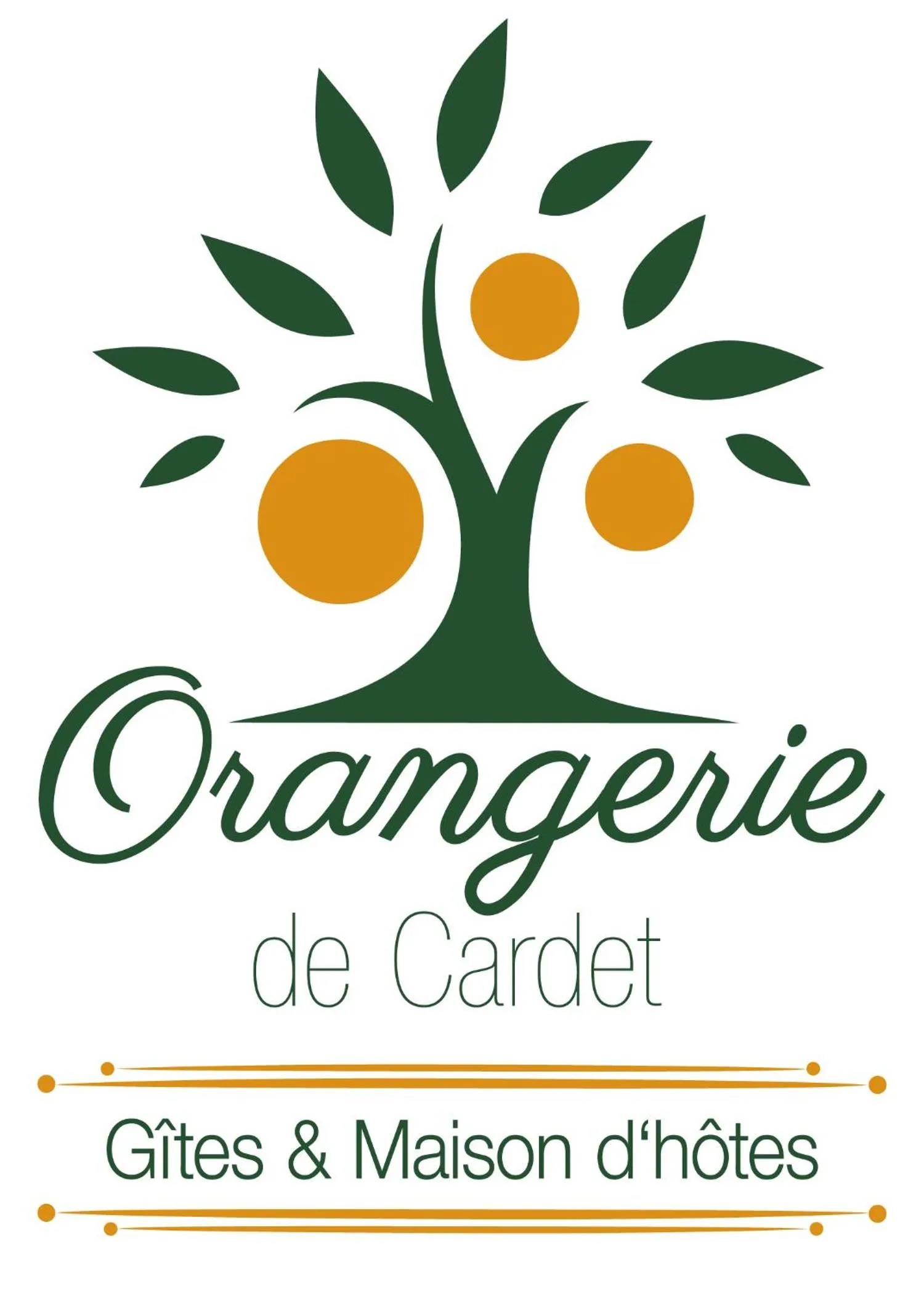 Logo/Certificate/Sign in Orangerie de Cardet - Maison d'hôtes - B&B