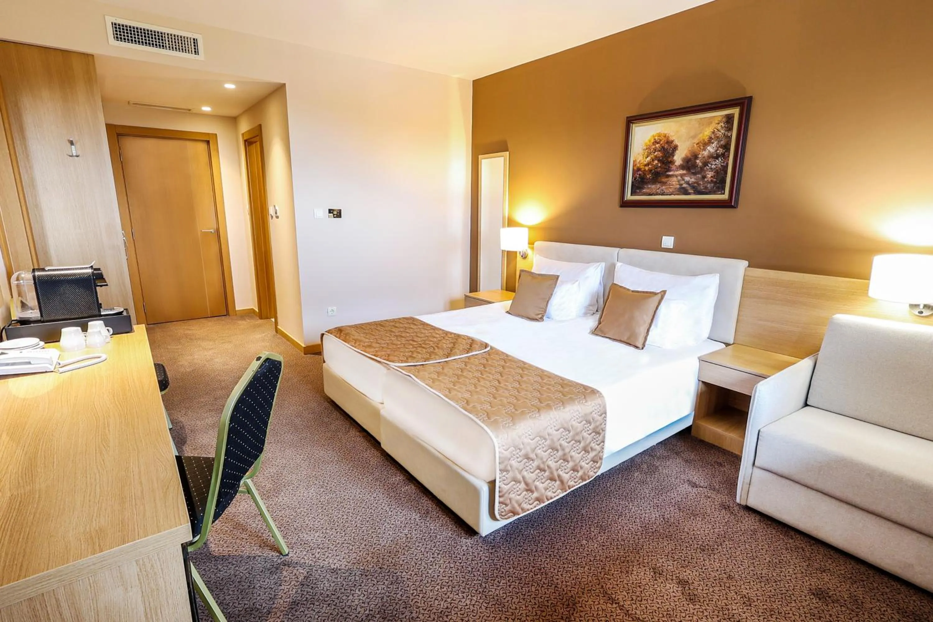 Property building, Bed in Etno Naselje Vrdnička kula - Fruške Terme