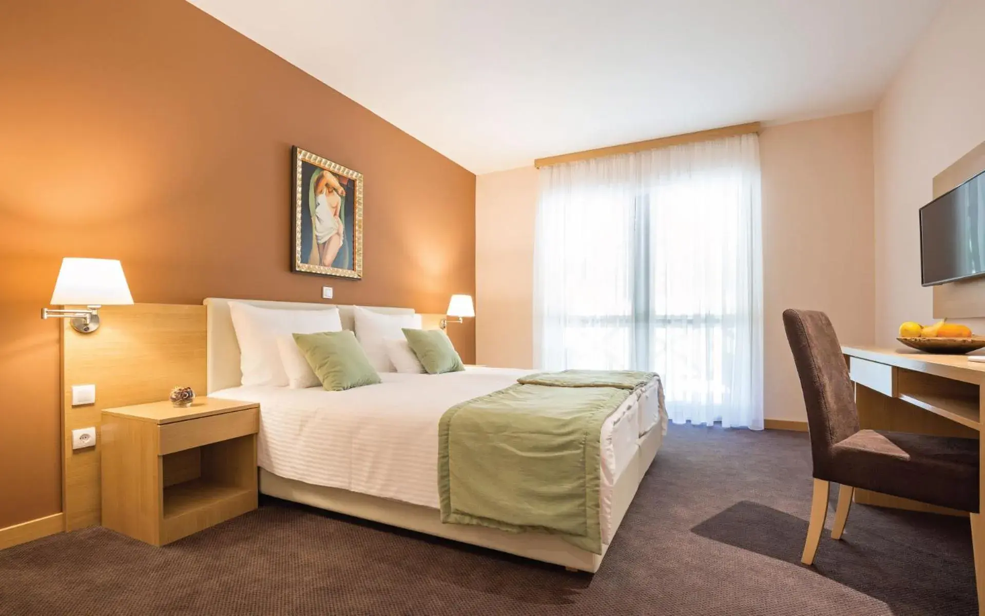 Superior Double or Twin Room with Terrace - single occupancy in Etno Naselje Vrdnička kula Superior Double or Twin Room with Terrace - single occupancy in Etno Naselje Vrdnička kula