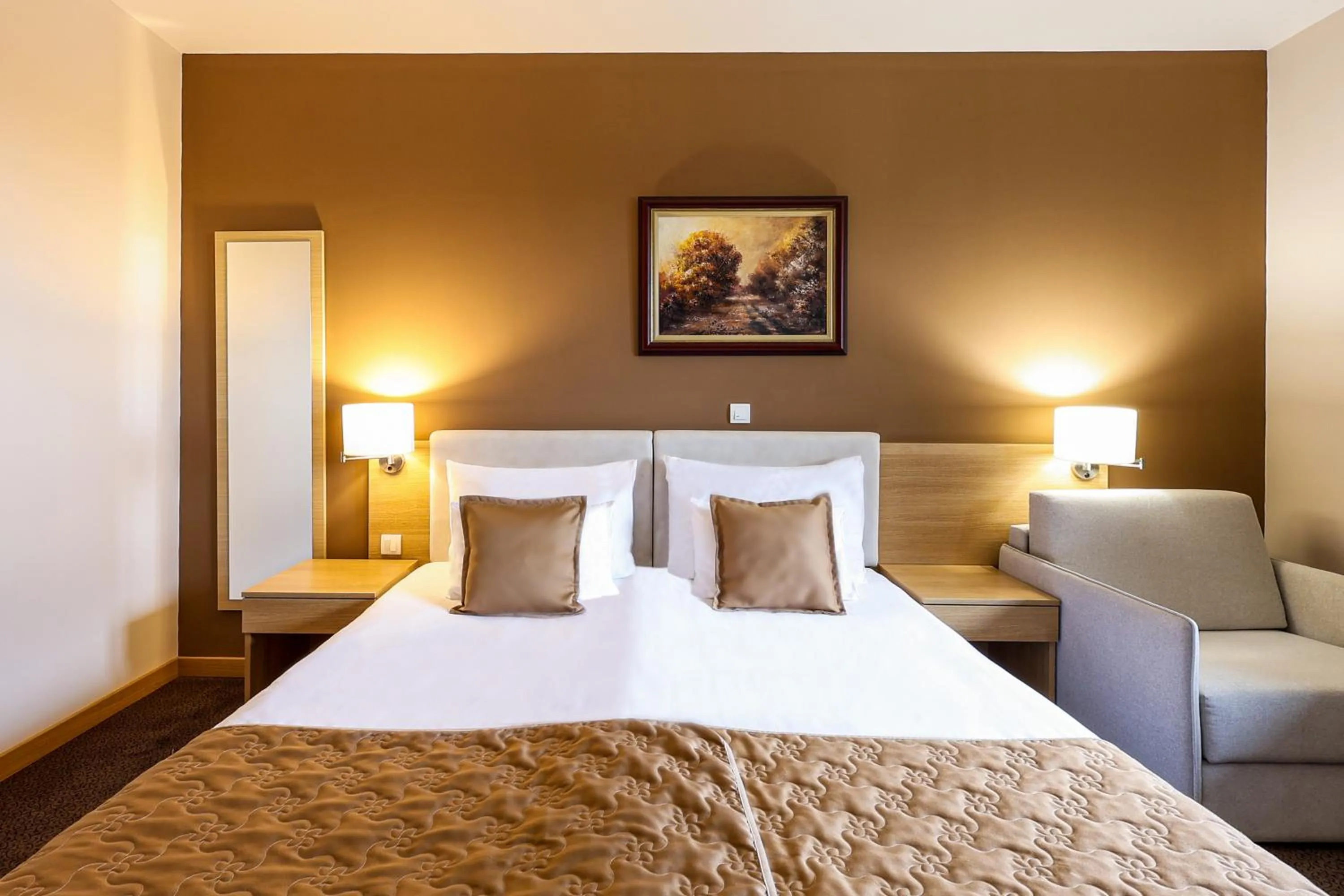 Property building, Bed in Etno Naselje Vrdnička kula - Fruške Terme